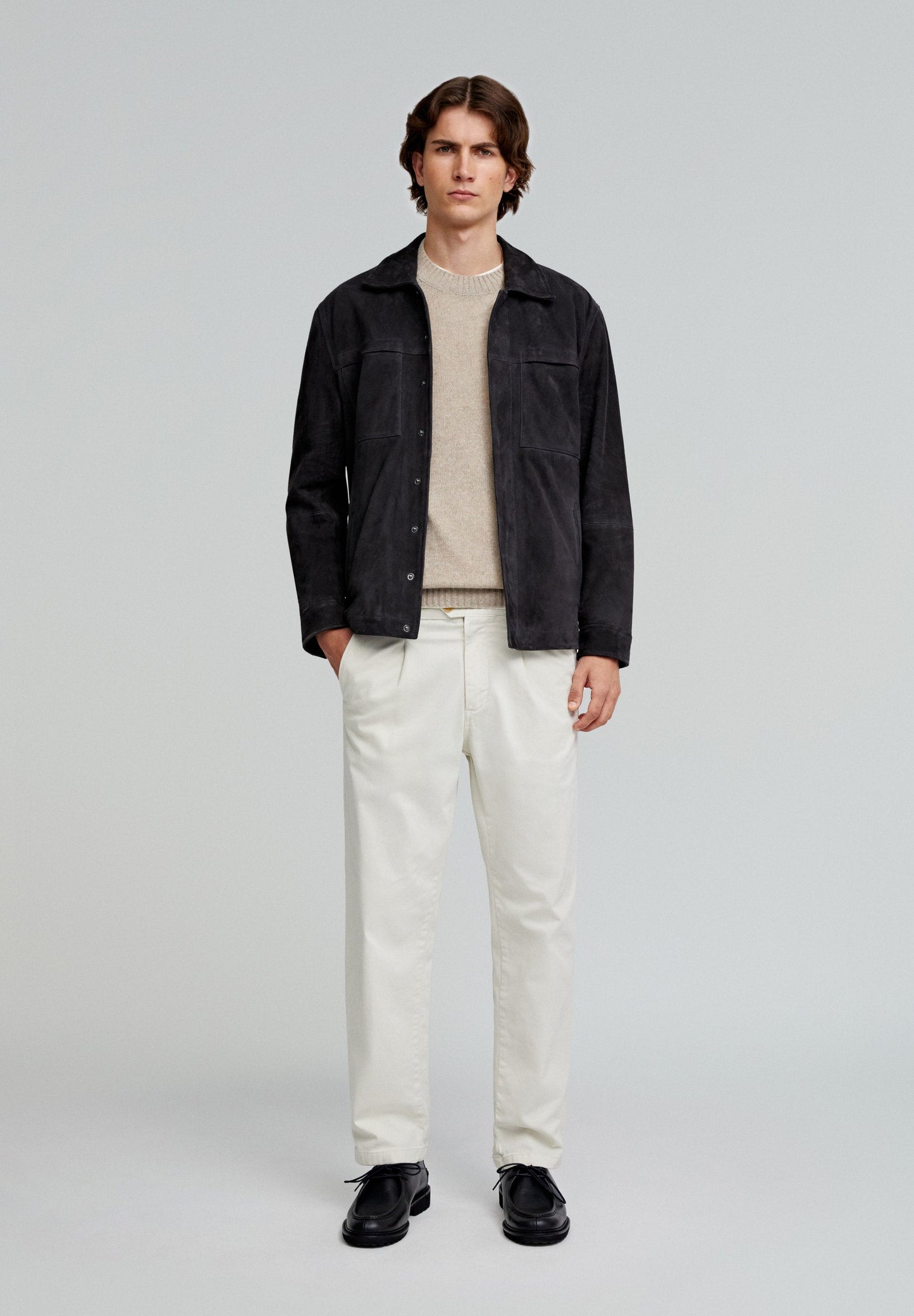 VATNA SUEDE OVERSHIRT