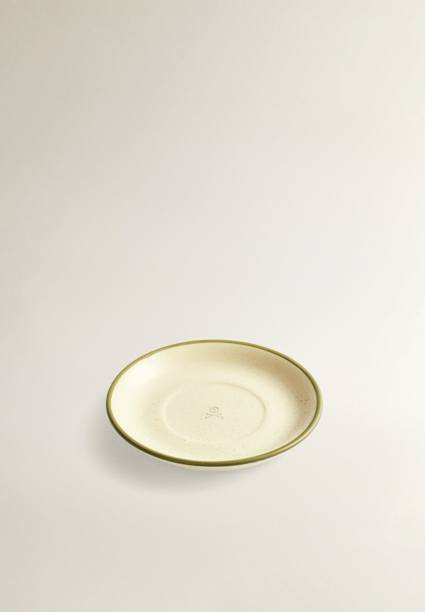 PLATO TAZA CAFÉ CERÁMICA FILO