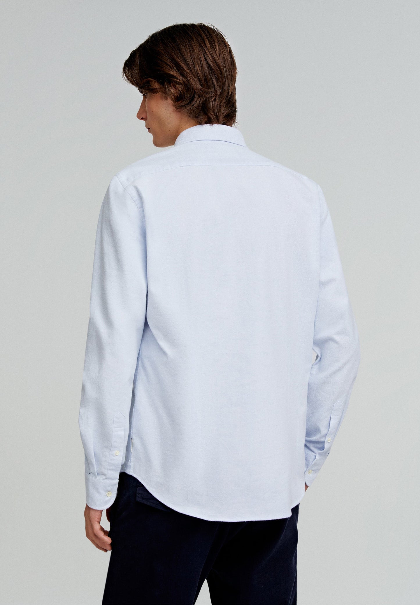 OXFORD PEACH F SHIRT