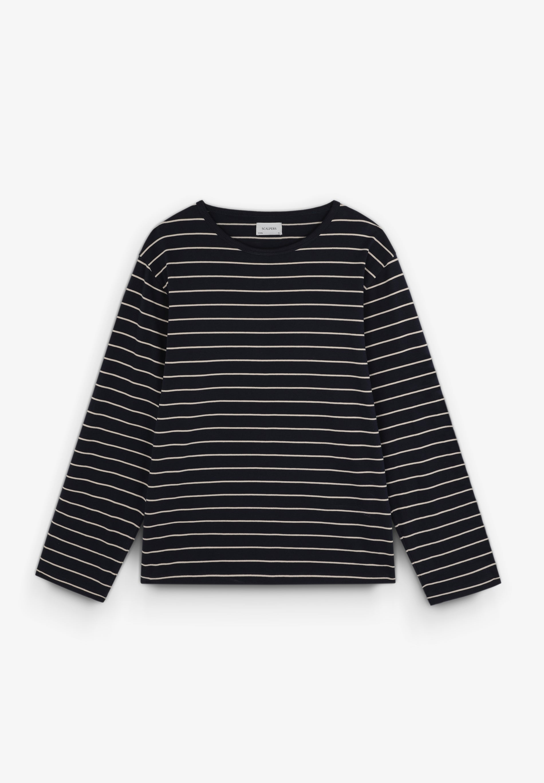 ICON STRIPED LS TEE