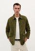 CHAQUETA PIEL BOLSILLOS TAPETA