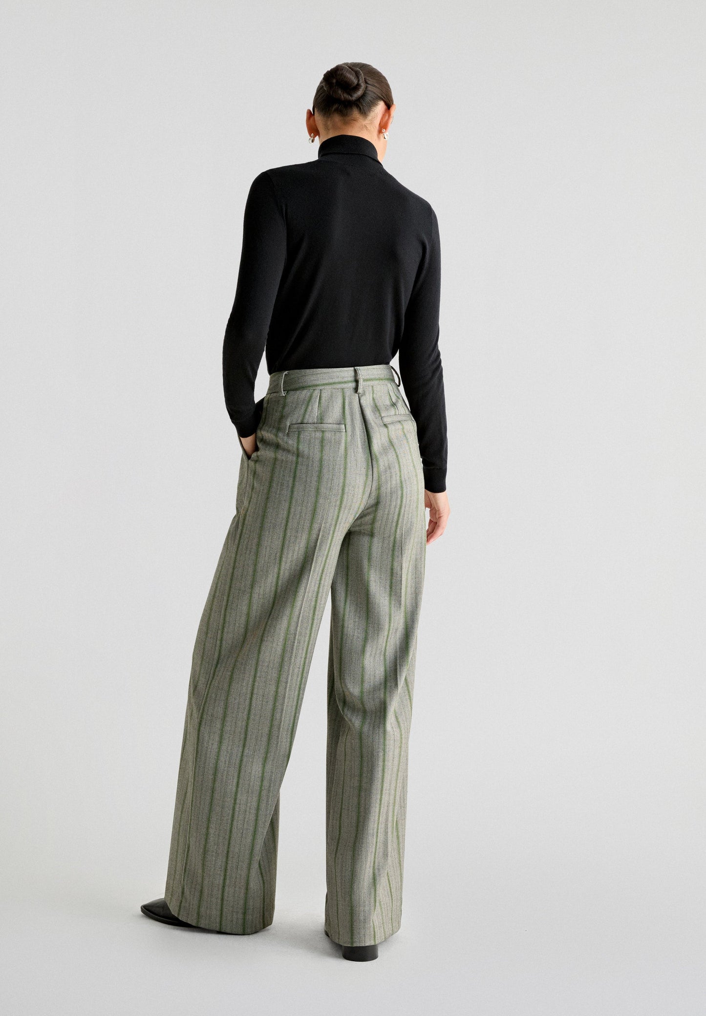 PANTALÓN WIDE LEG PINZAS