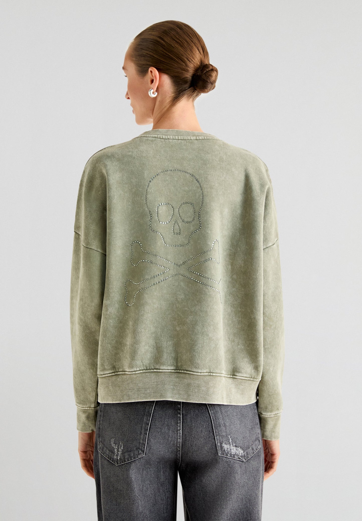 MARBLE SKULL SWEATER