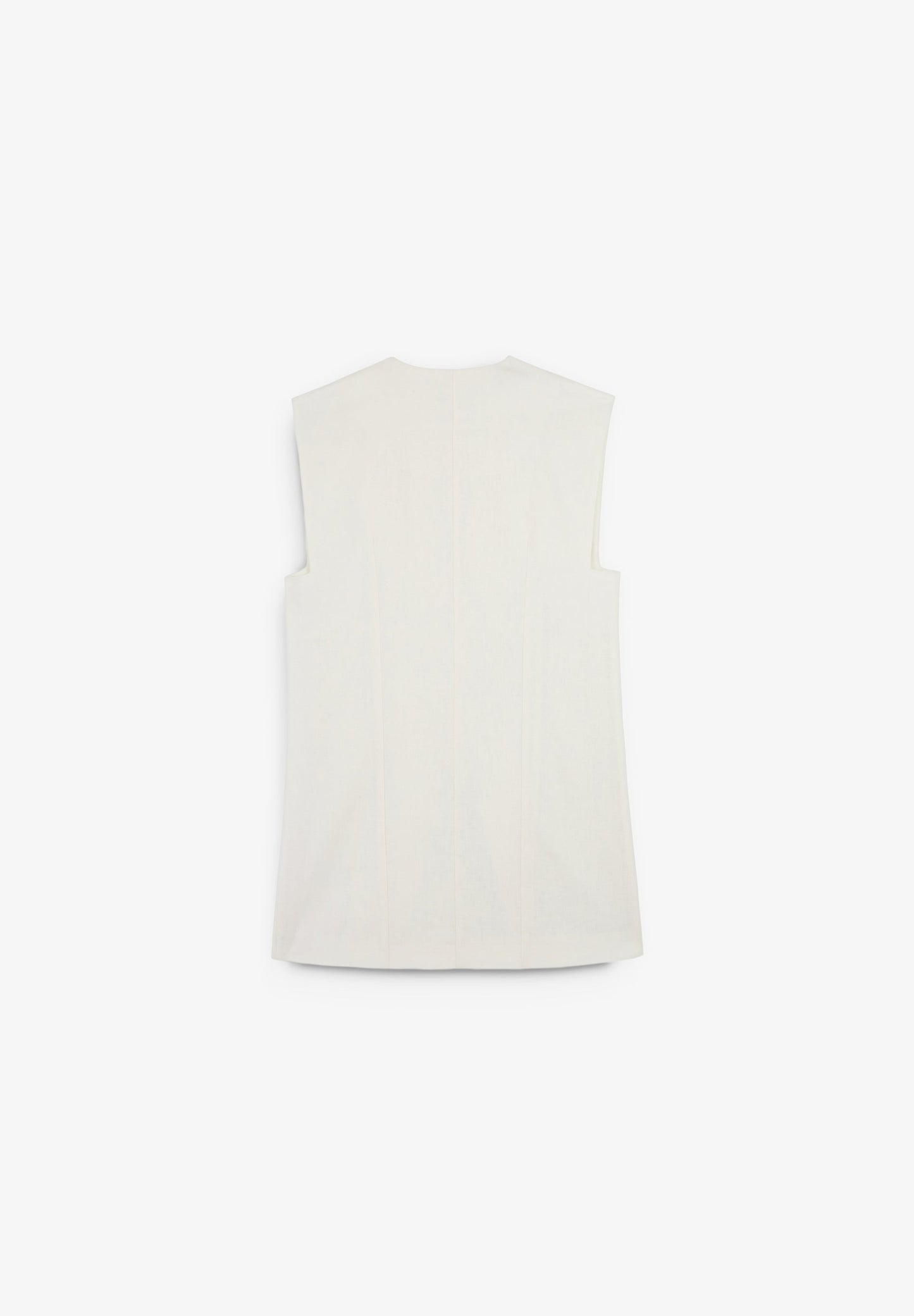 LINEN PLAIN VEST