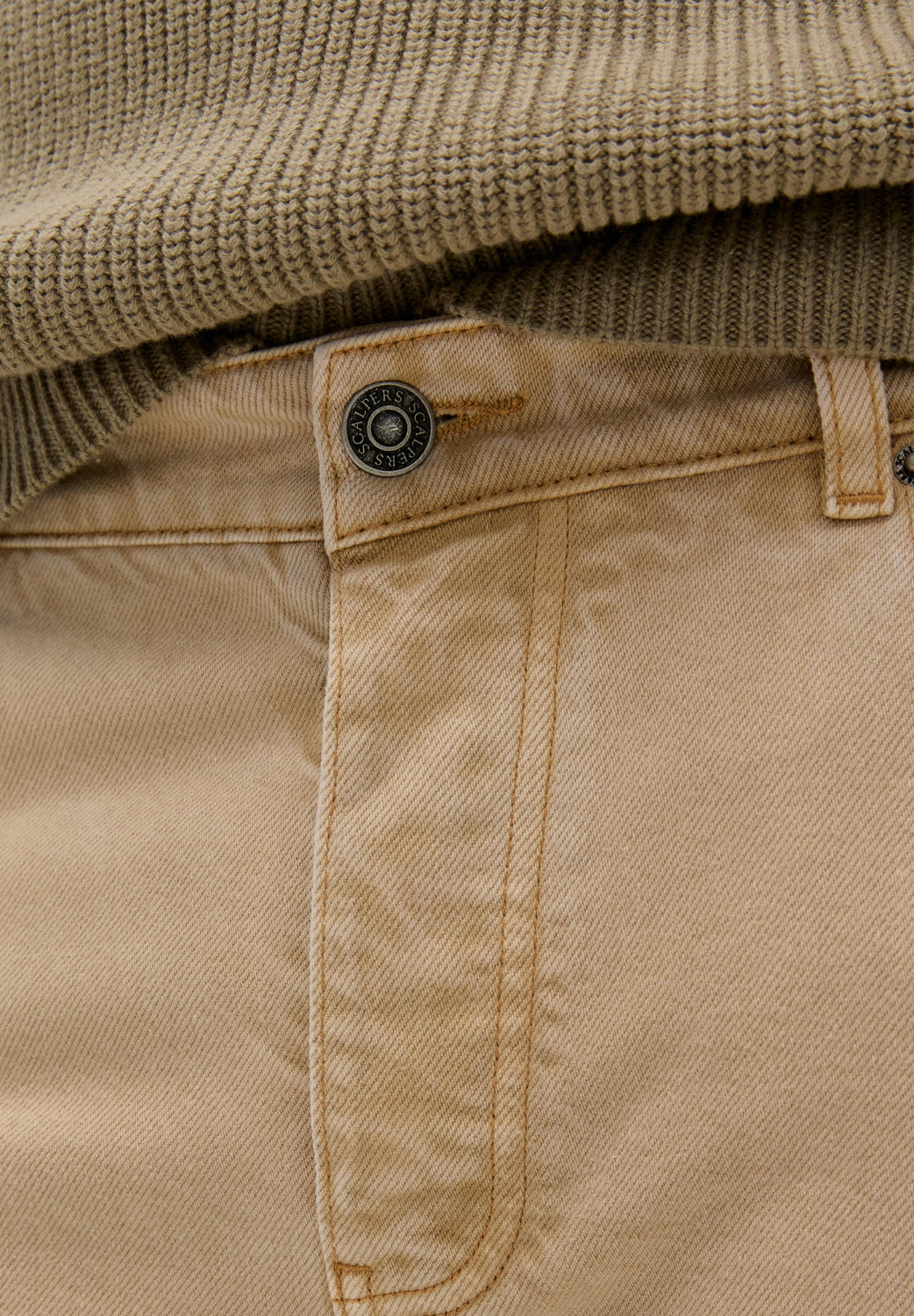 PANTALON VAQUERO CROPPED - Scalpers