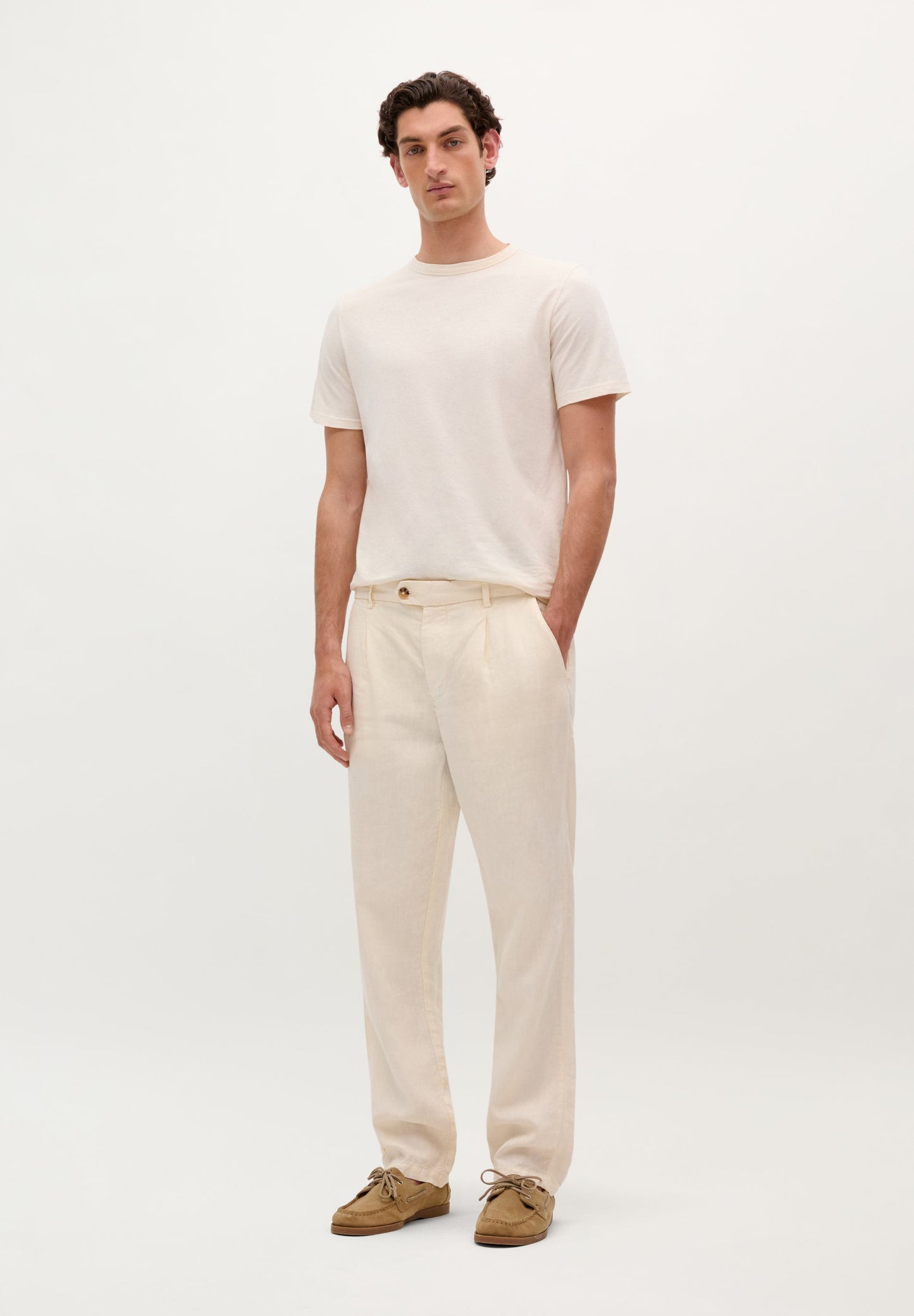 CAMISETA LISA BÁSICA ALGODÓN