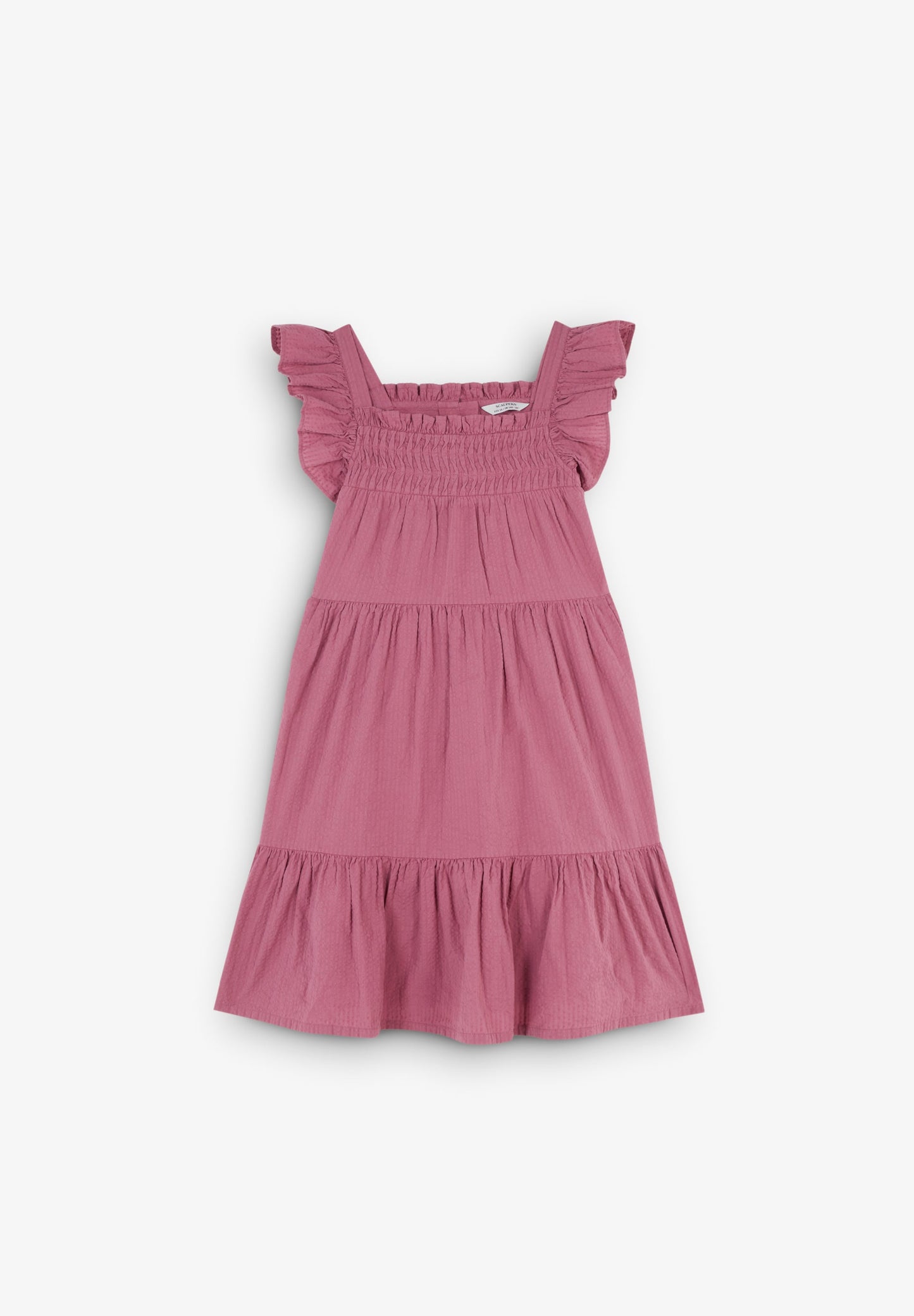 VESTIDO VOLANTES ALGODÓN