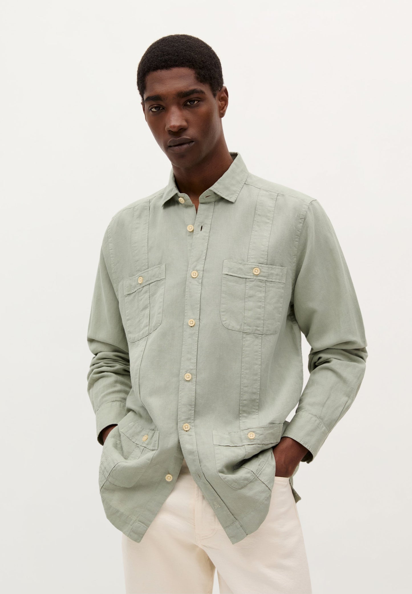 CAMISA SAHARIANA LINO