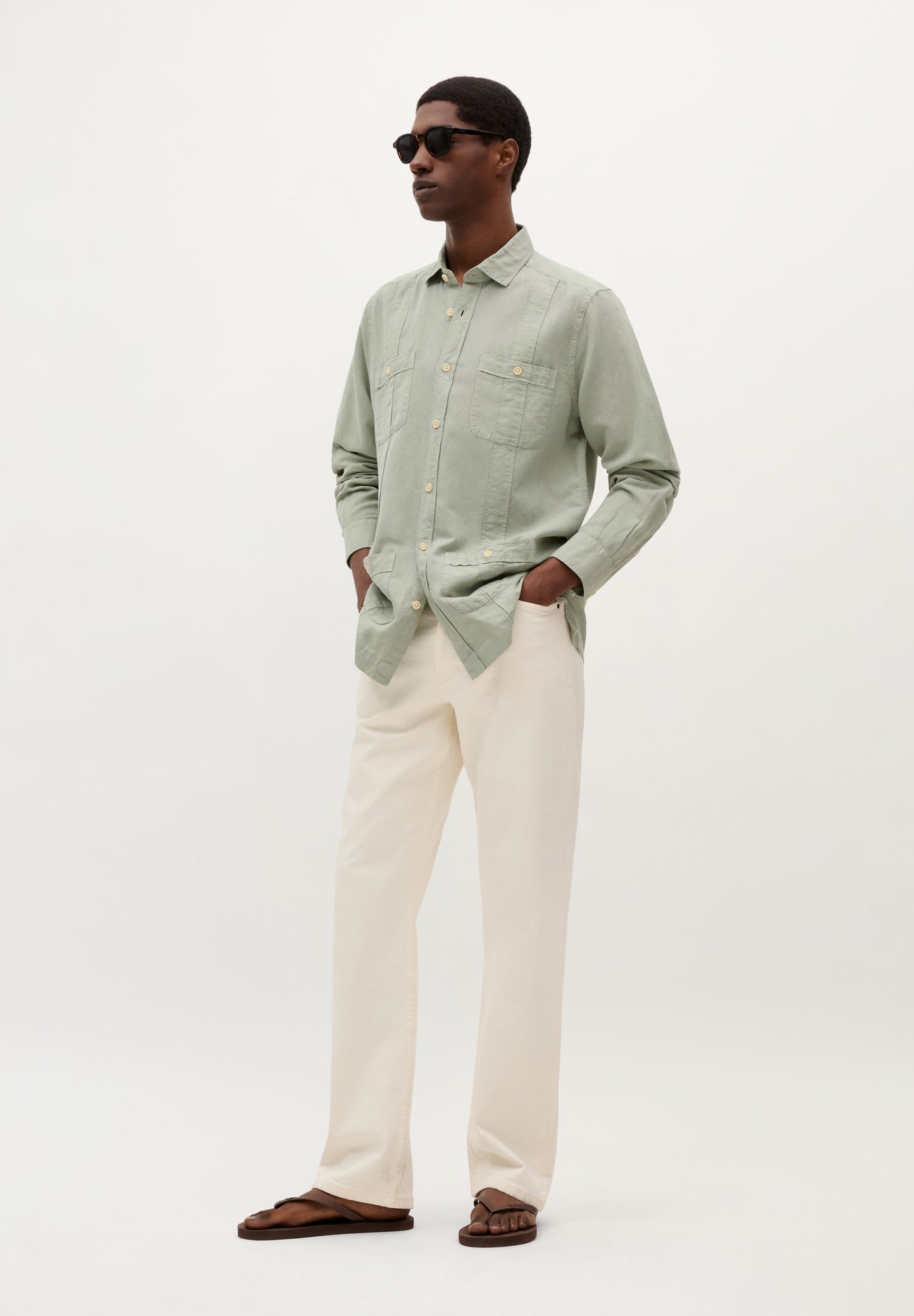 CAMISA SAHARIANA LINO