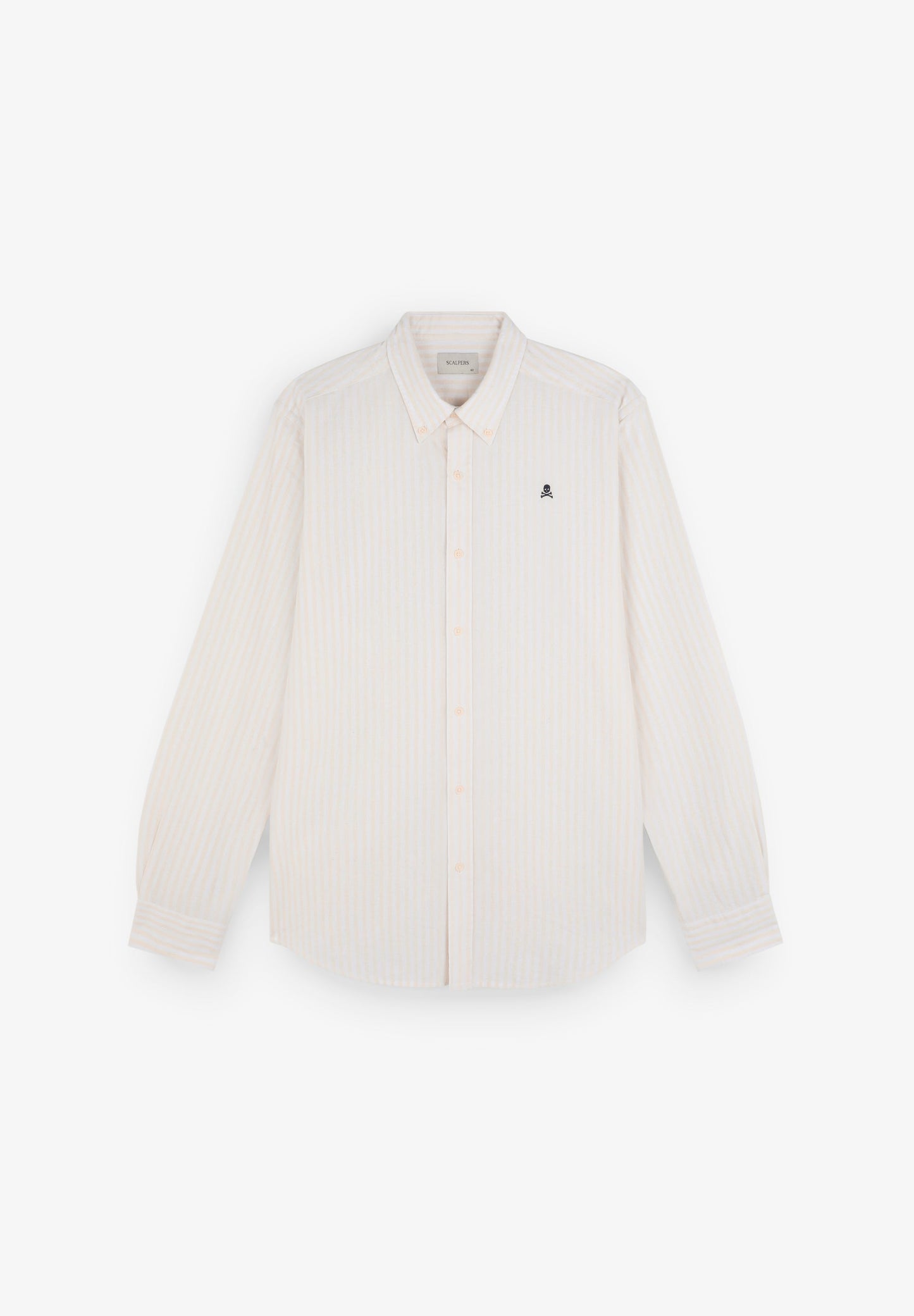 CAMISA RAYAS CUELLO BOTONES
