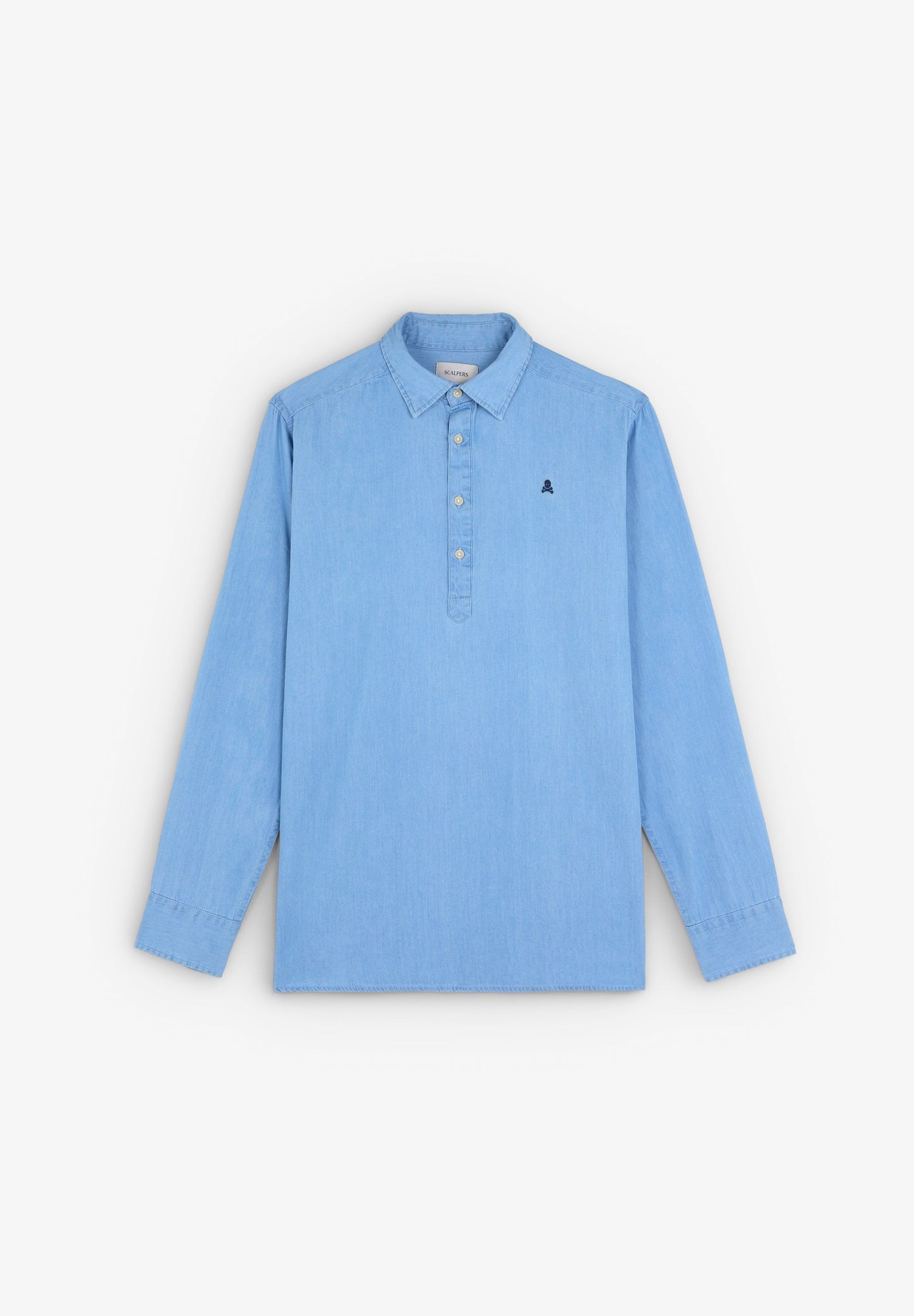 CAMISA POLERA DENIM