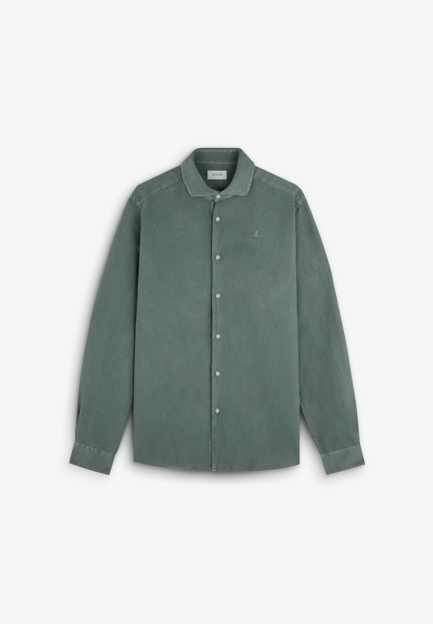 CAMISA LINO CALAVERA