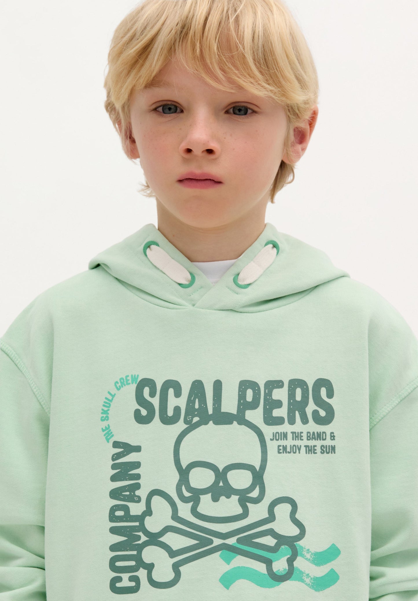 SUDADERA CAPUCHA PRINT DELANTERO