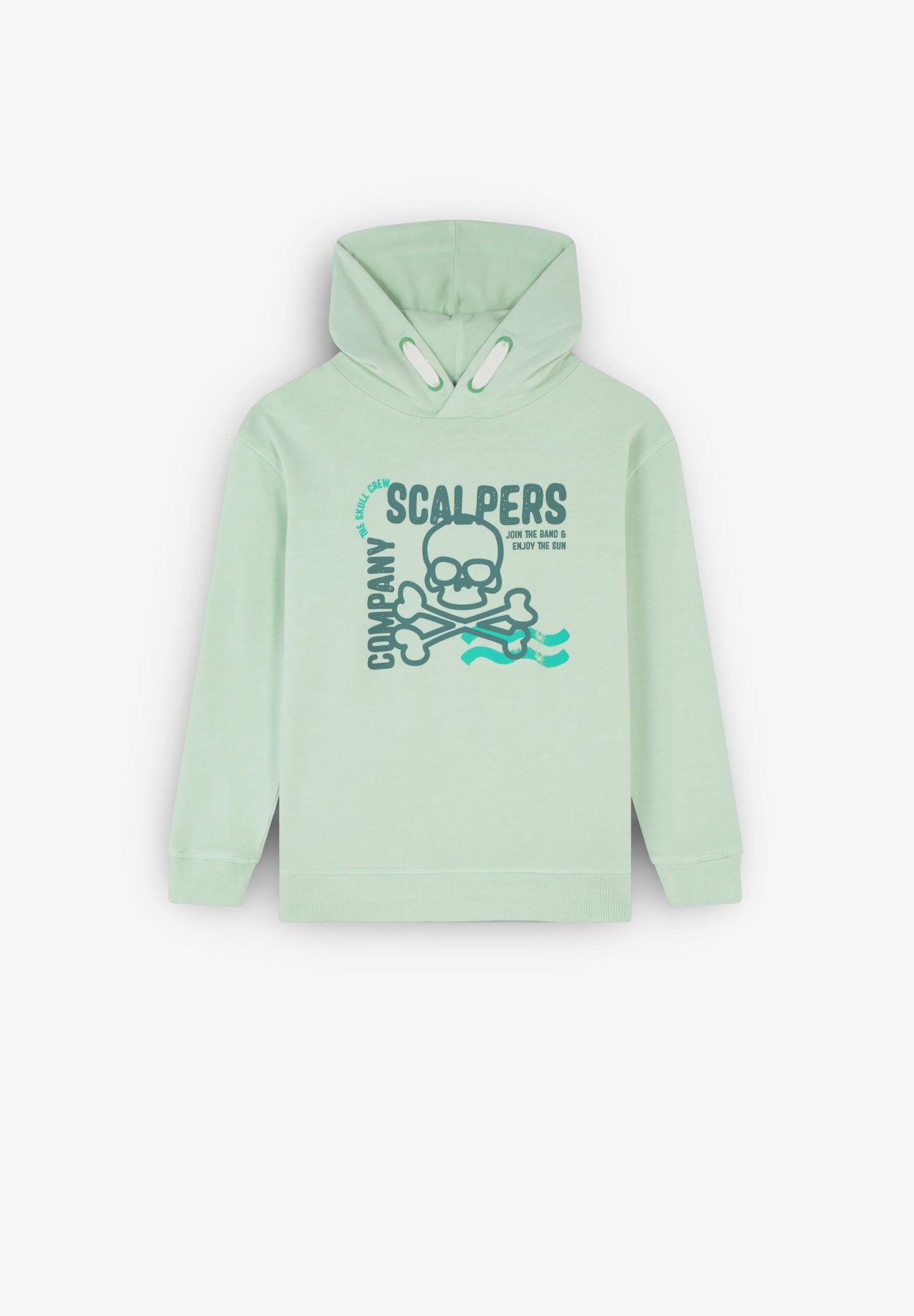 SUDADERA CAPUCHA PRINT DELANTERO
