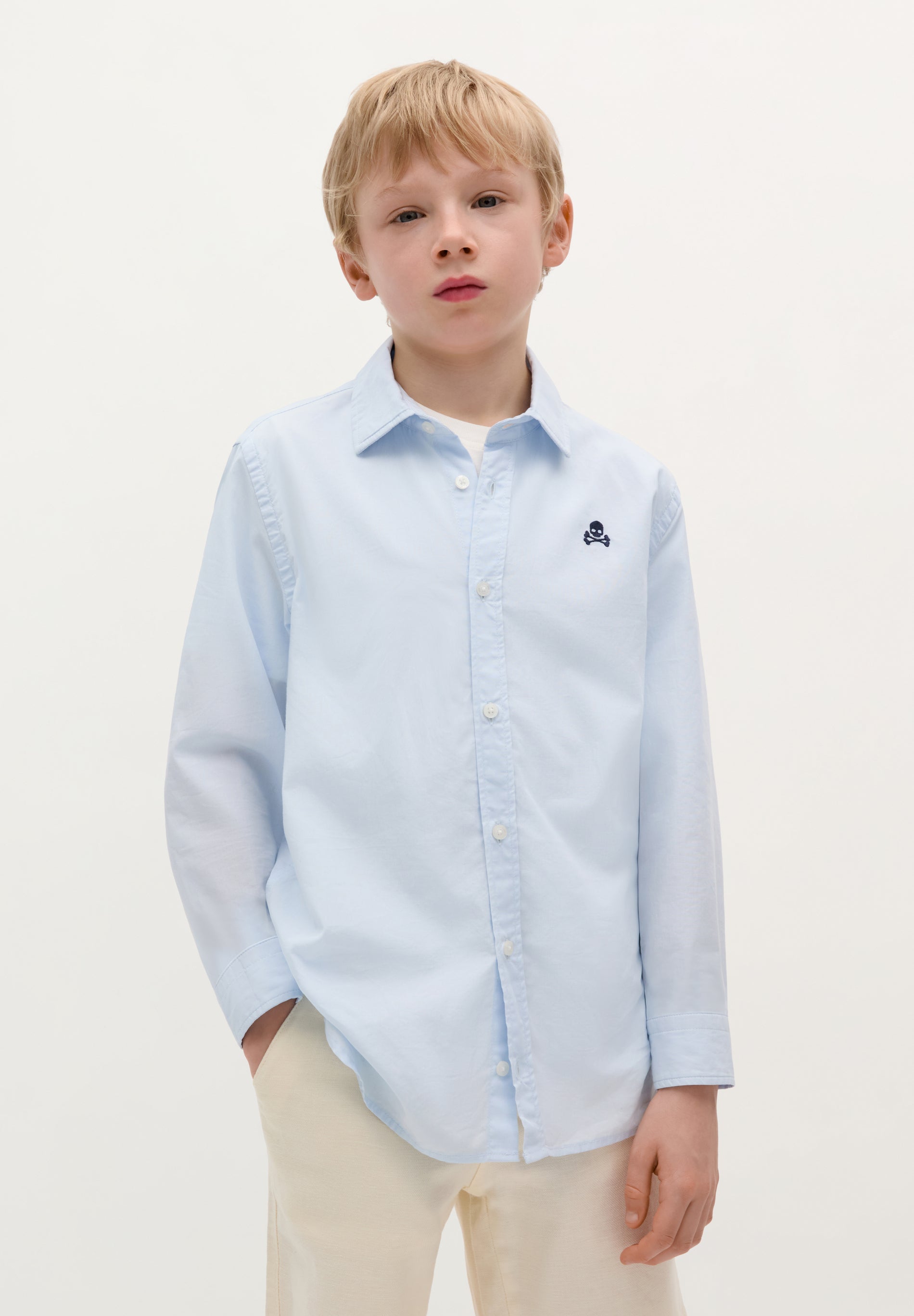 CAMISA LISA CALAVERA