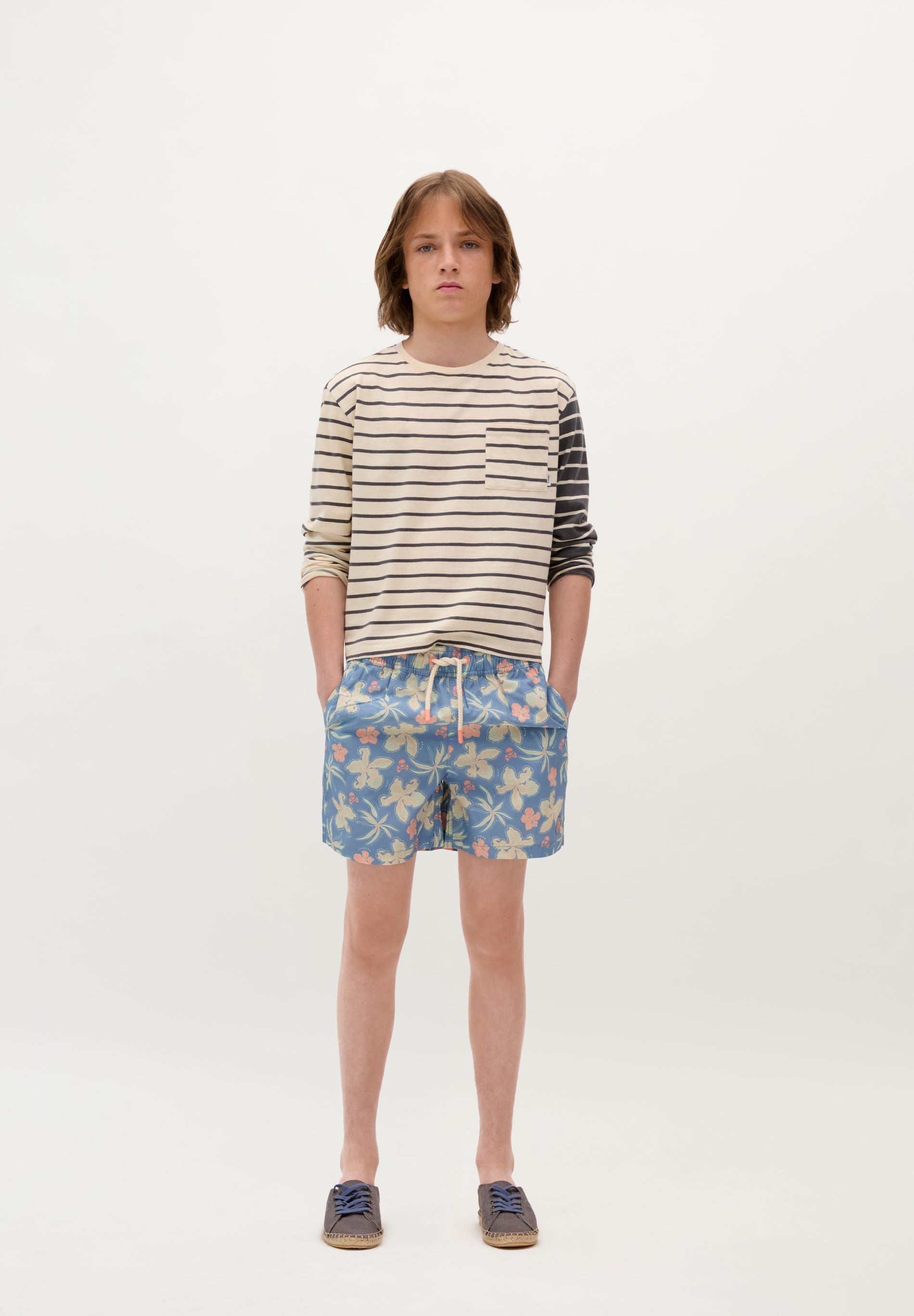 BAÑADOR ESTAMPADO FLORES