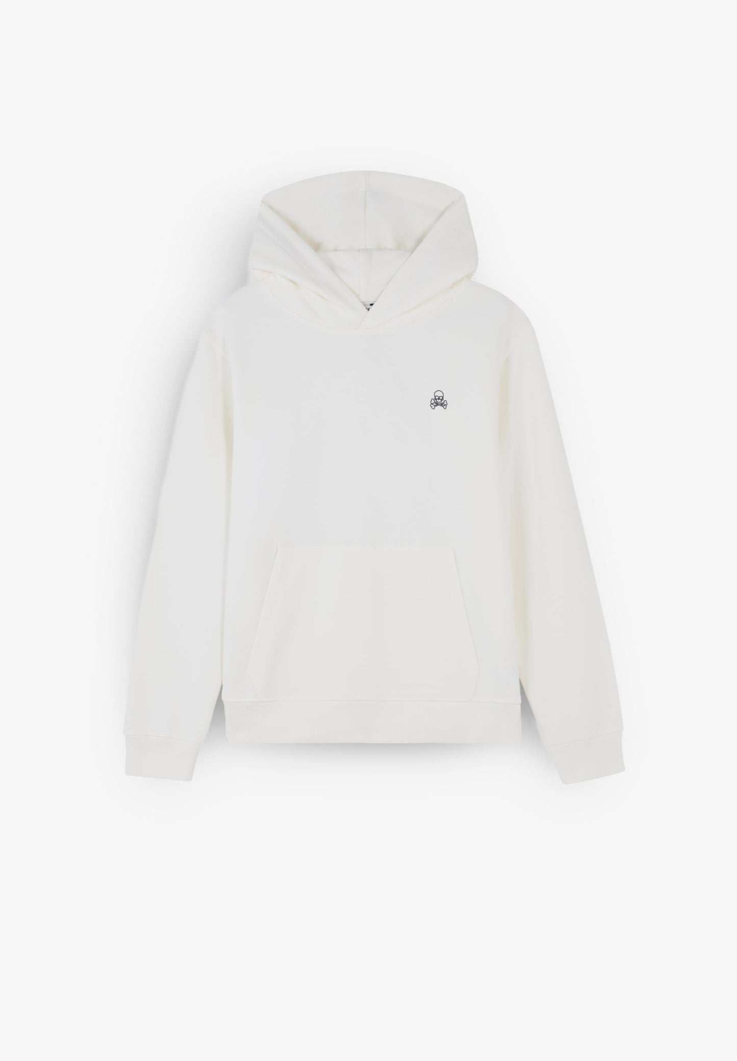 SUDADERA LAVADA CAPUCHA PRINT TRASERO