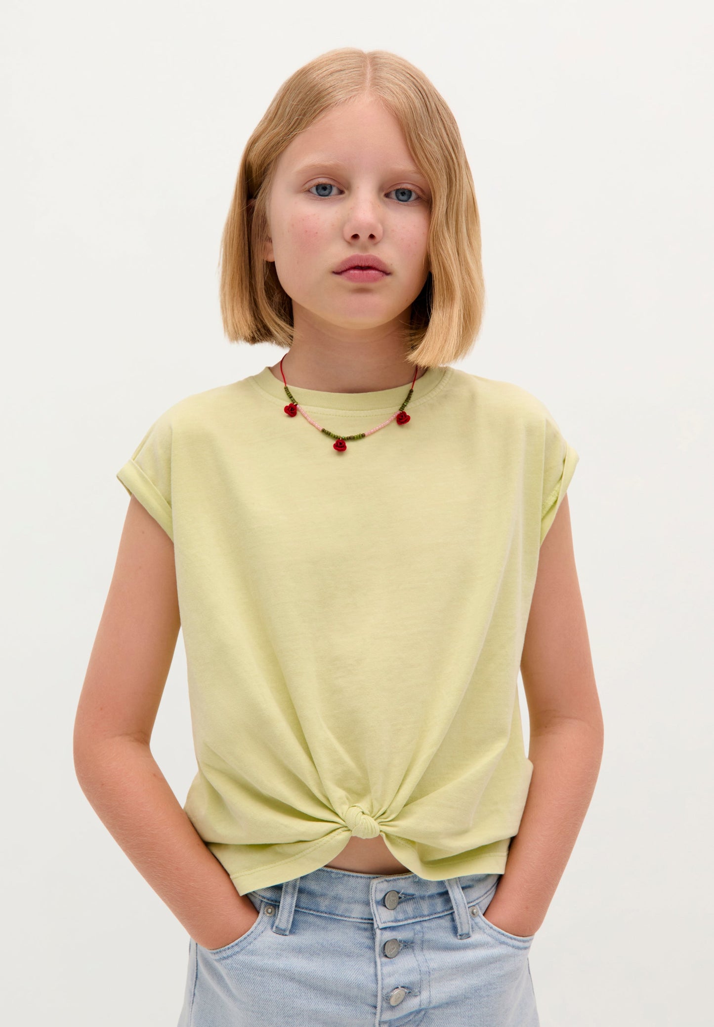 SCKNOT STAR SKULL TEE GIRLS