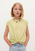 SCKNOT STAR SKULL TEE GIRLS