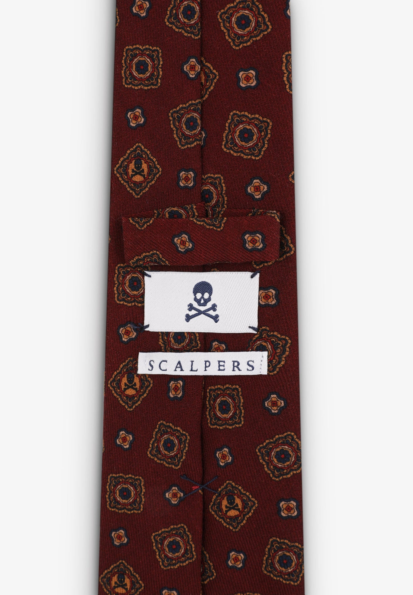 SKULL MOTIVI TIE