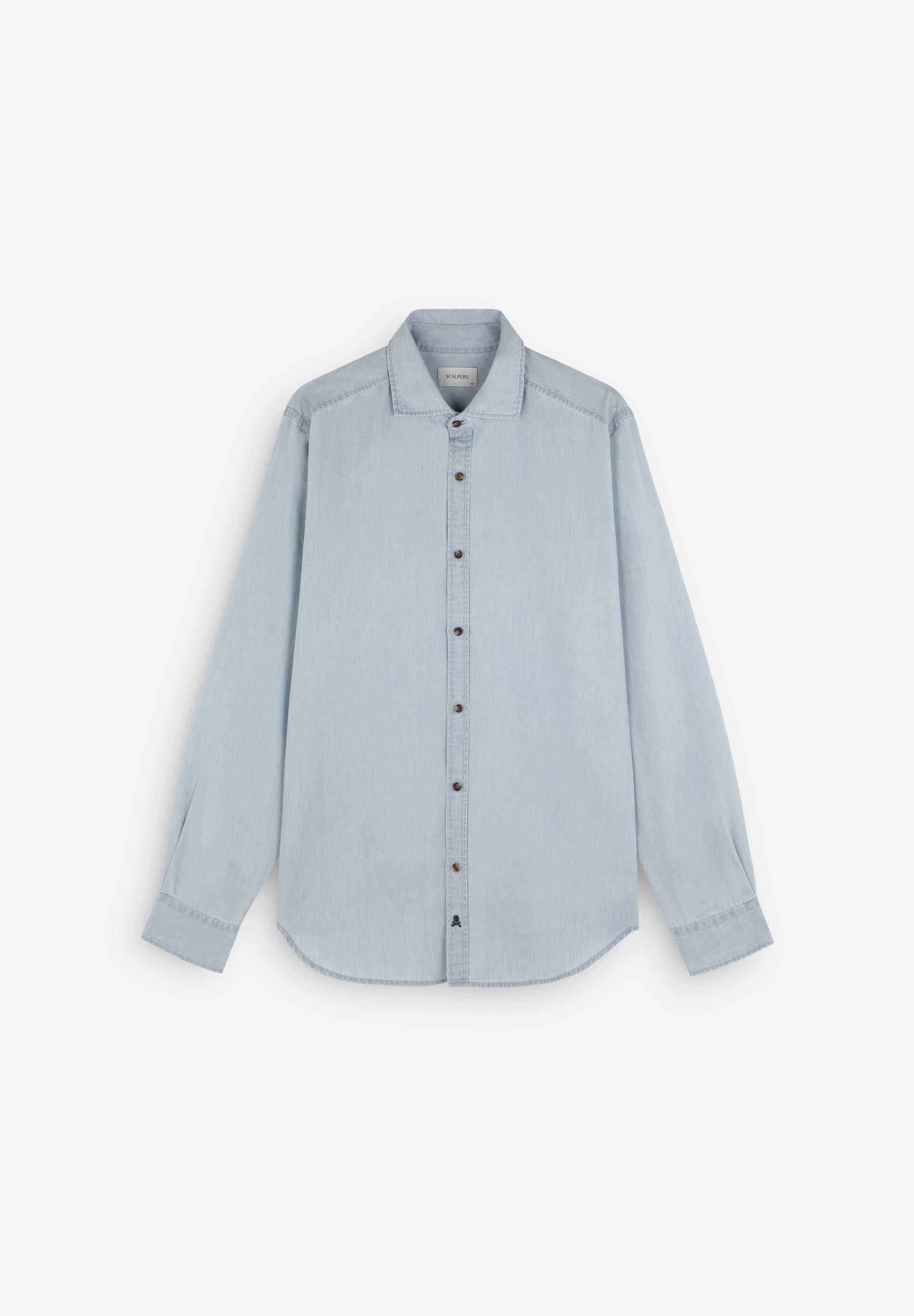 CAMISA DENIM CONTRASTE