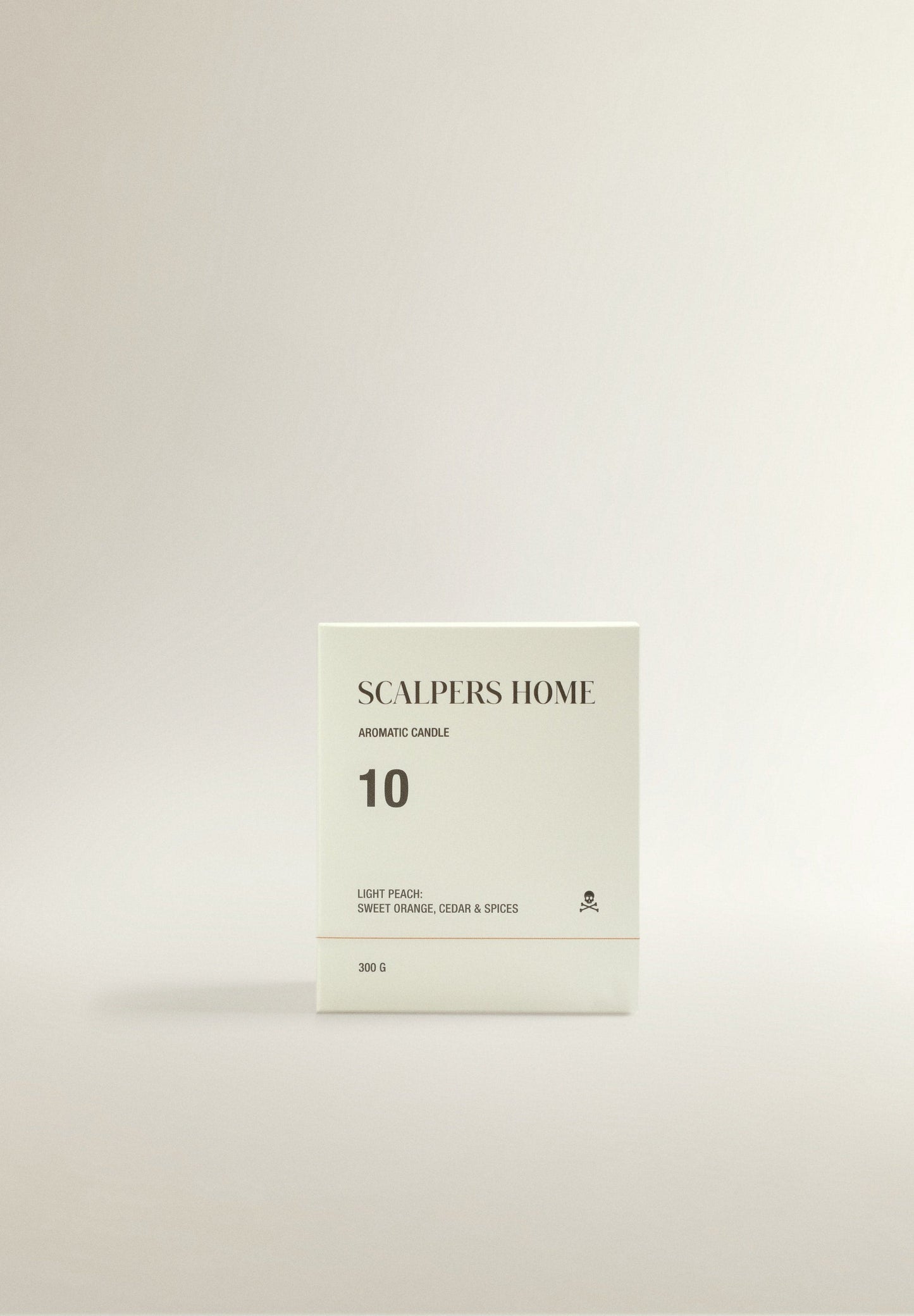 VELA AROMÁTICA 10 300 GR LIGHT PEACH