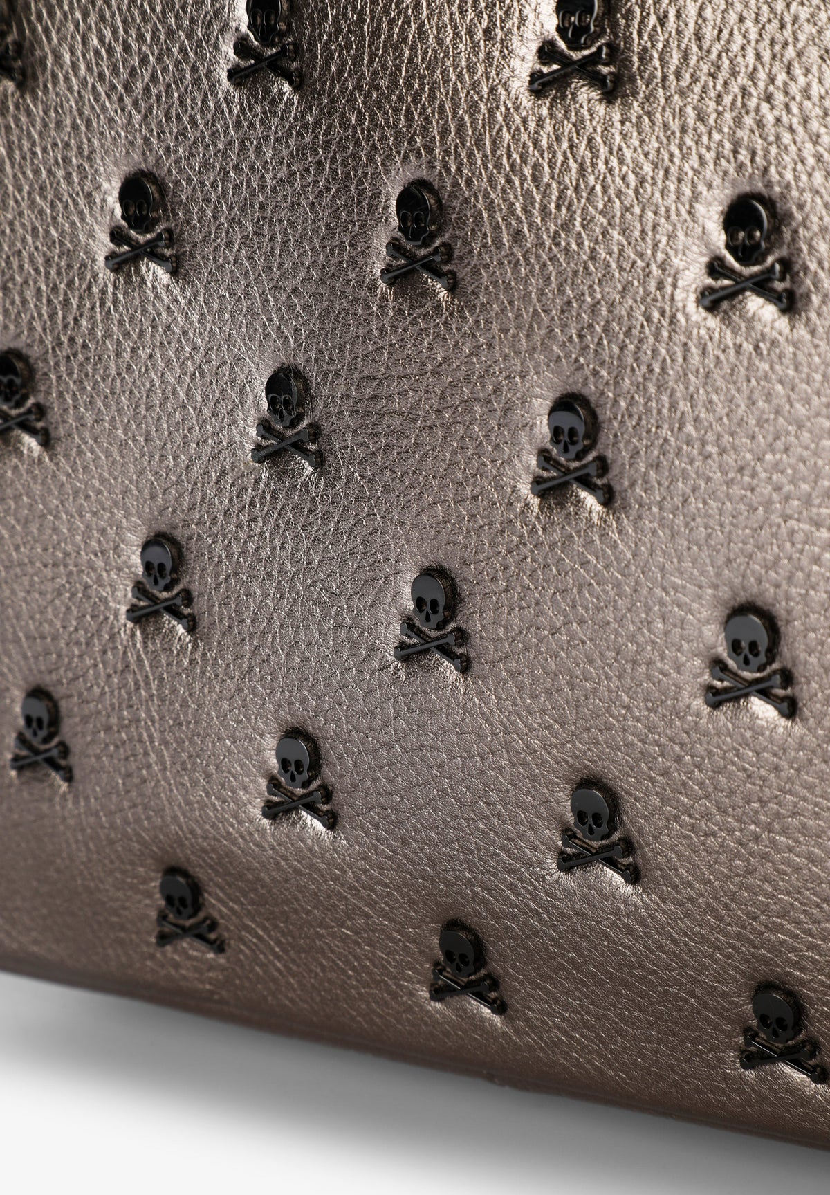 BOLSO PIEL BANDOLERA CALAVERAS ALL OVER - Scalpers