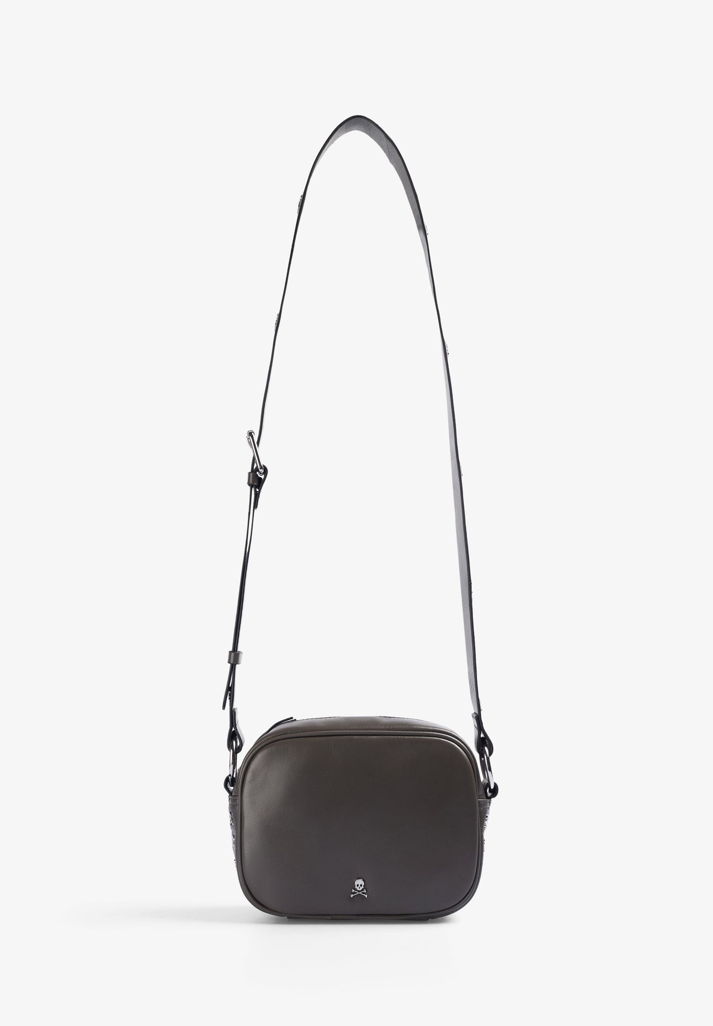 BOLSO BANDOLERA PIEL CALAVERA