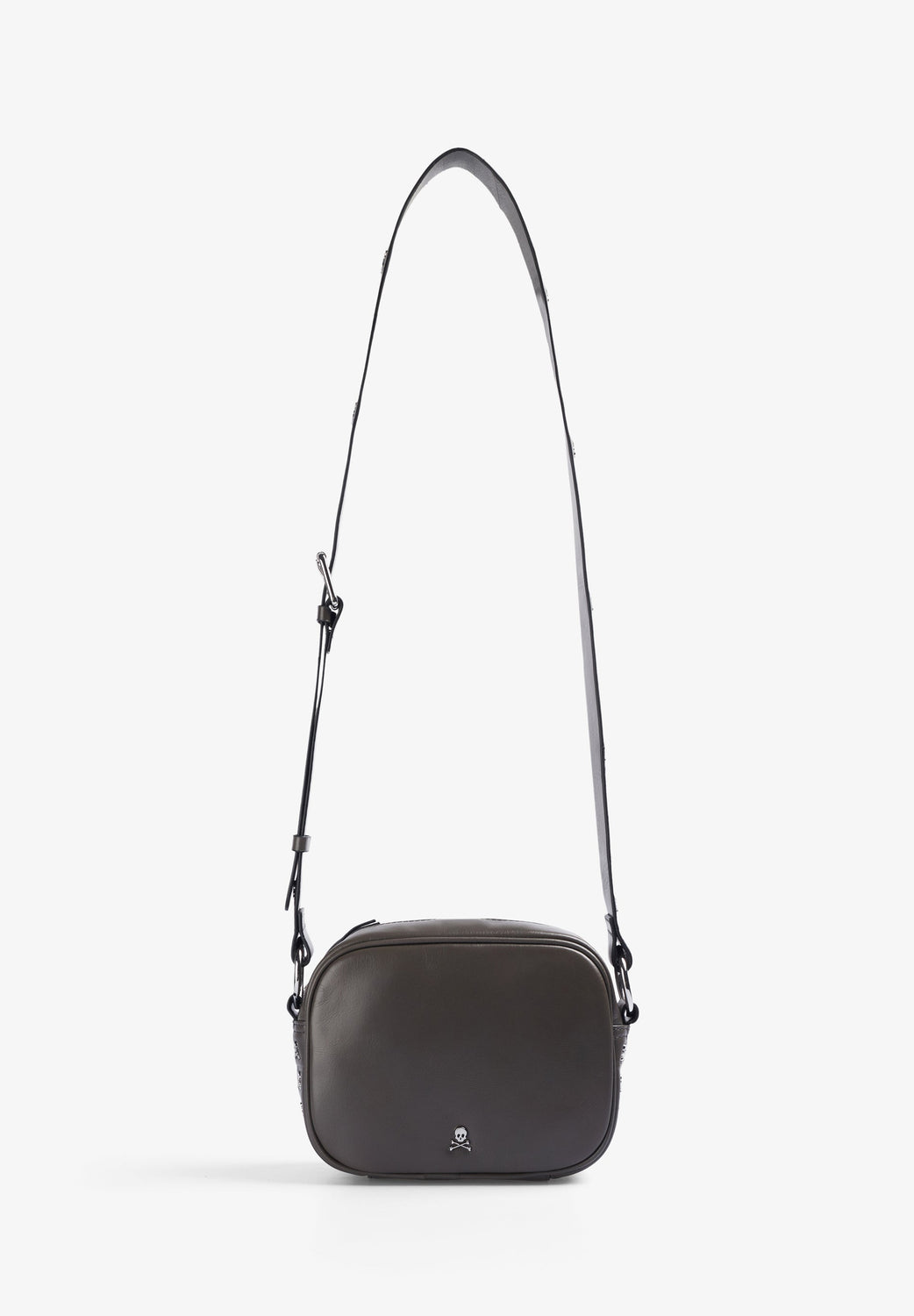 BOLSO BANDOLERA PIEL CALAVERA - Scalpers