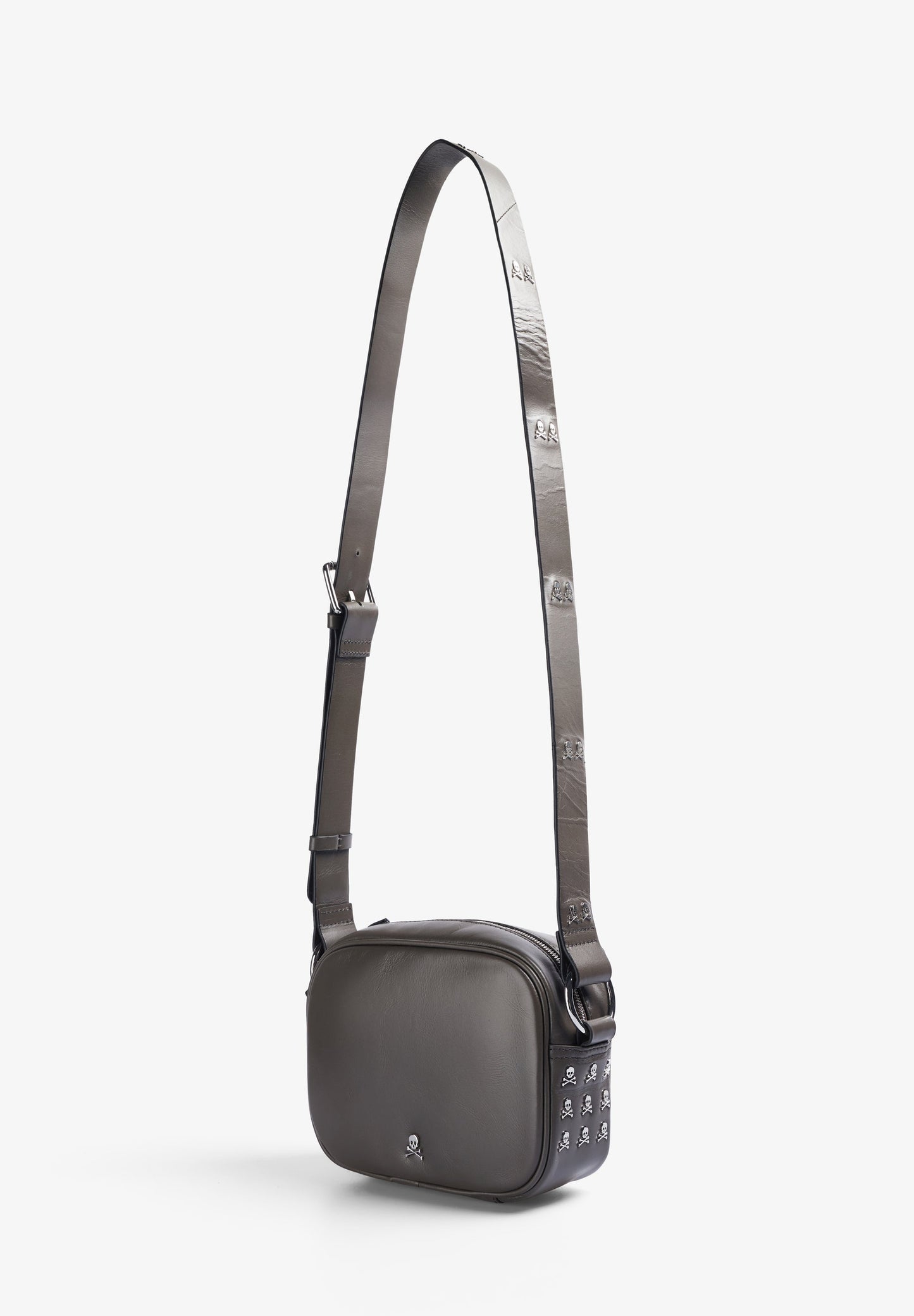 BOLSO BANDOLERA PIEL CALAVERA