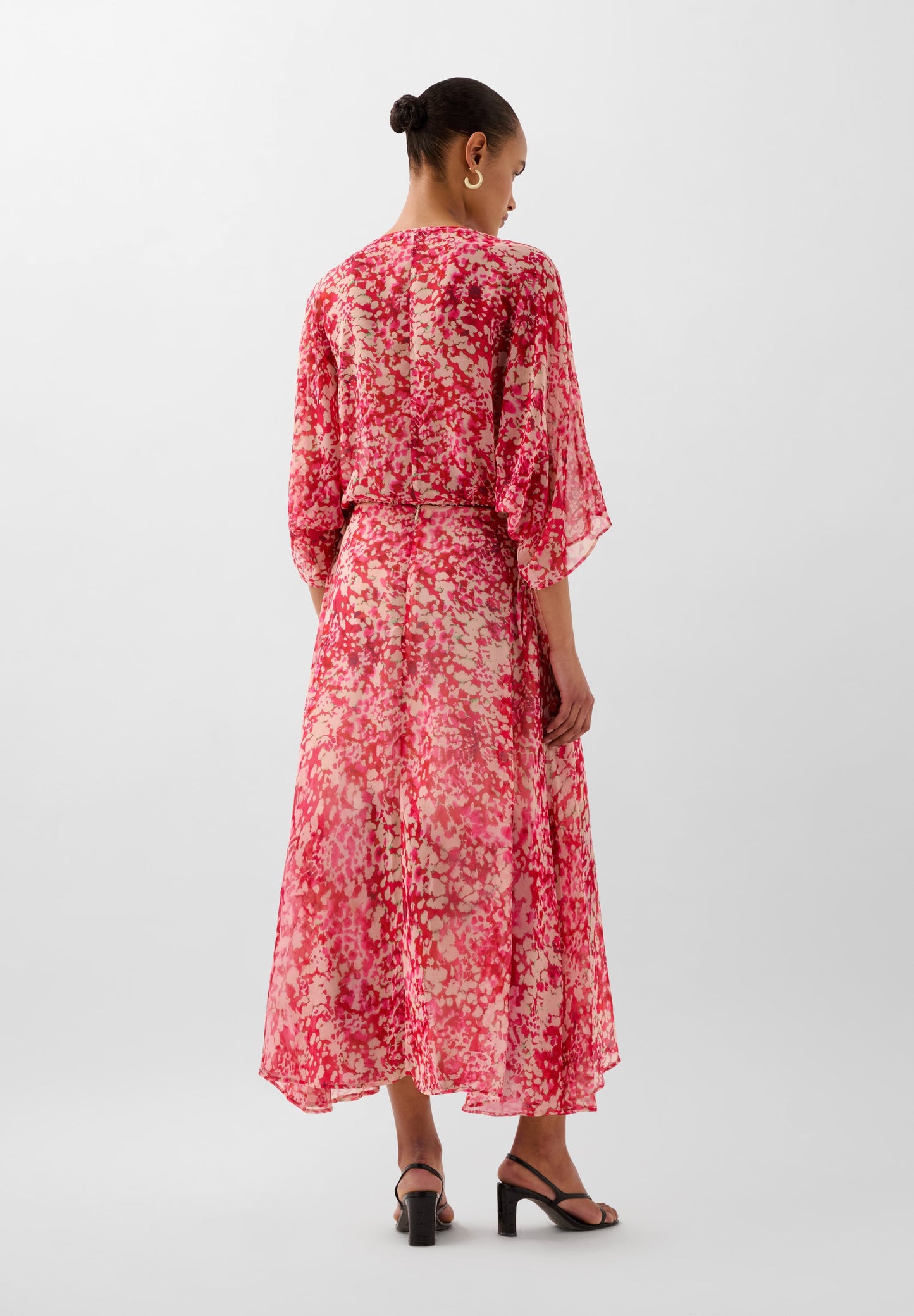 FALDA ESTAMPADA VOLANTES