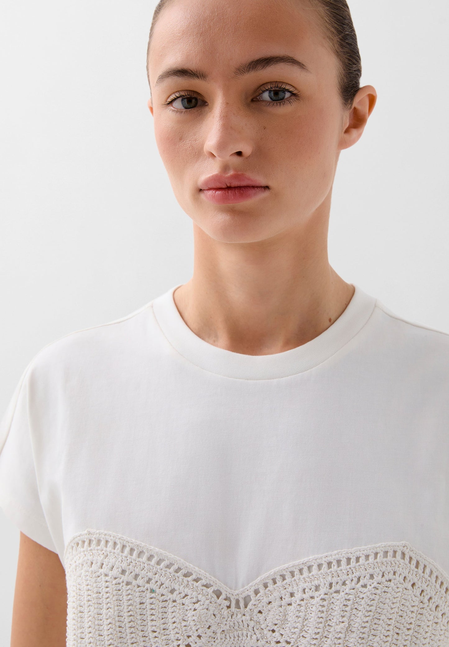 CAMISETA DETALLE CROCHET - Scalpers