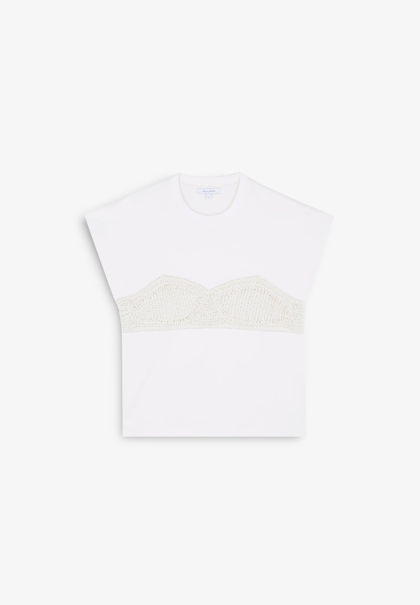 CAMISETA DETALLE CROCHET - Scalpers