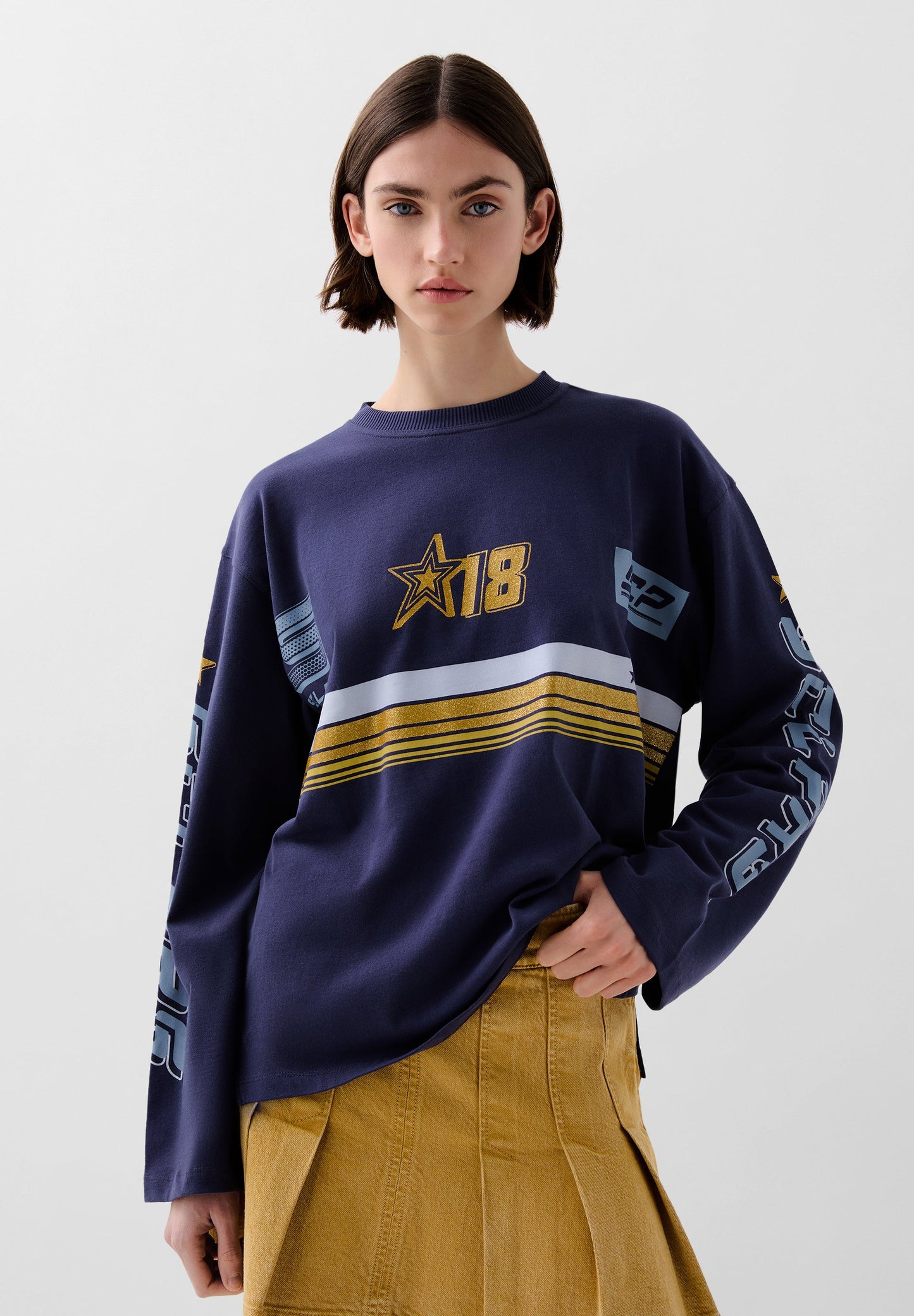 CAMISETA RACING MANGA LARGA