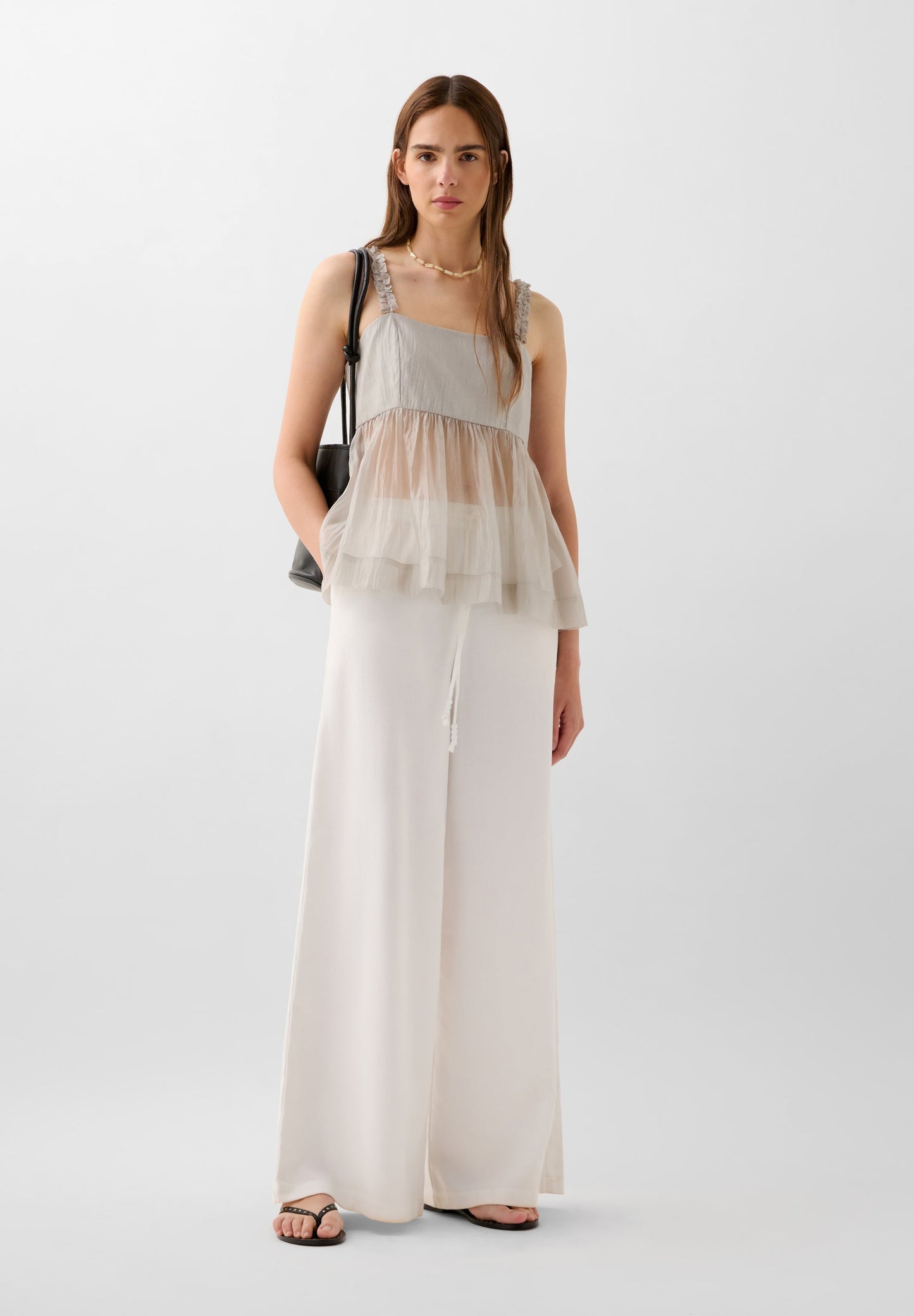 TOP TIRANTES FRUNCIDO