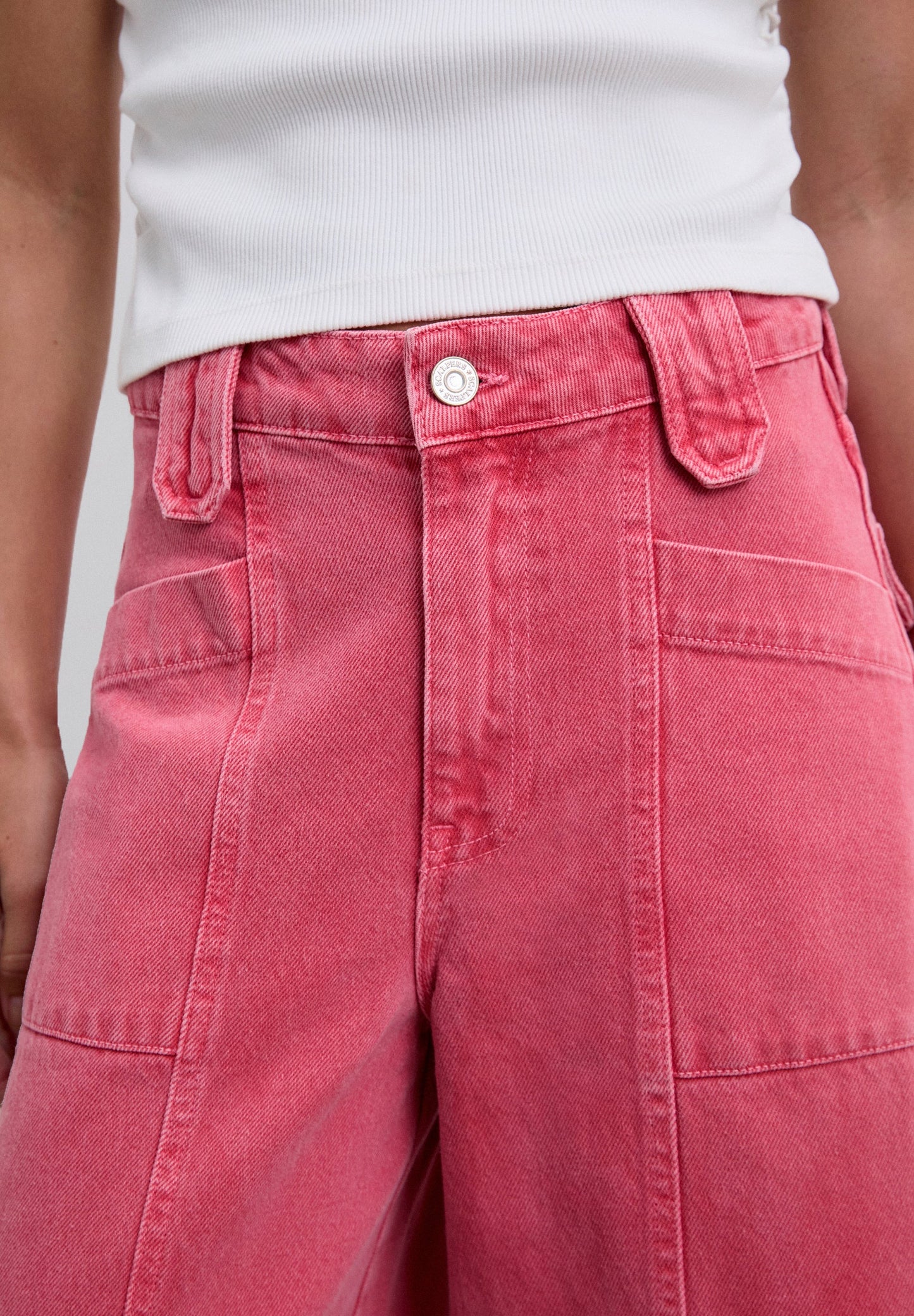 VAQUEROS CULOTTE EFECTO LAVADO