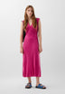 VESTIDO CUPRO DETALLE CINTURA