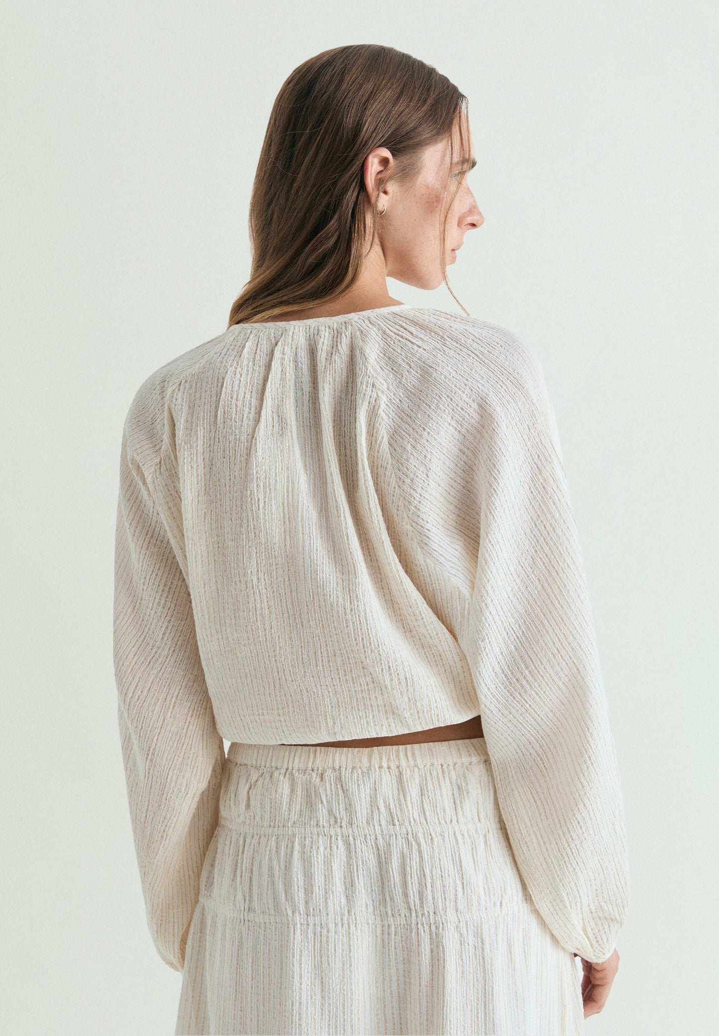 BLUSA RAYAS LUREX