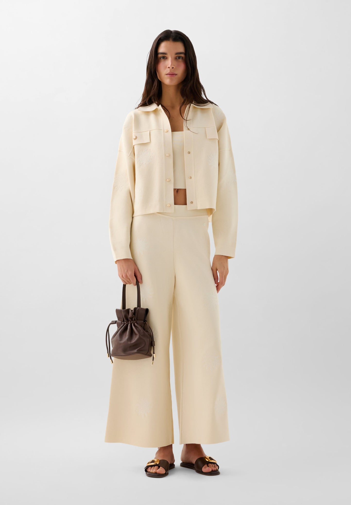 CARDIGAN PUNTO DETALLES SOLES - Scalpers