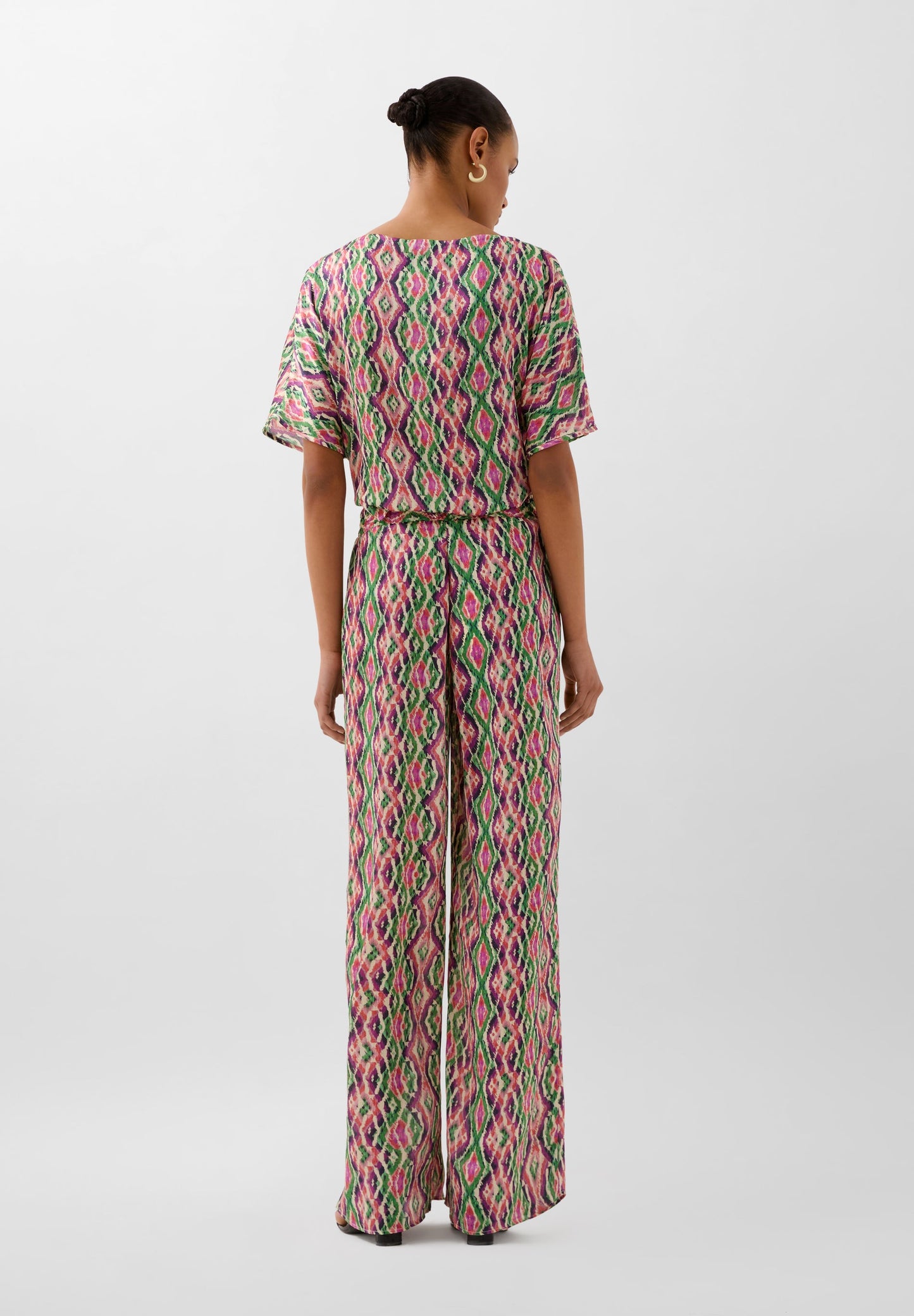 PANTALÓN ESTAMPADO ROMBOS