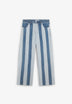 PANTALÓN DENIM RAYAS BICOLOR