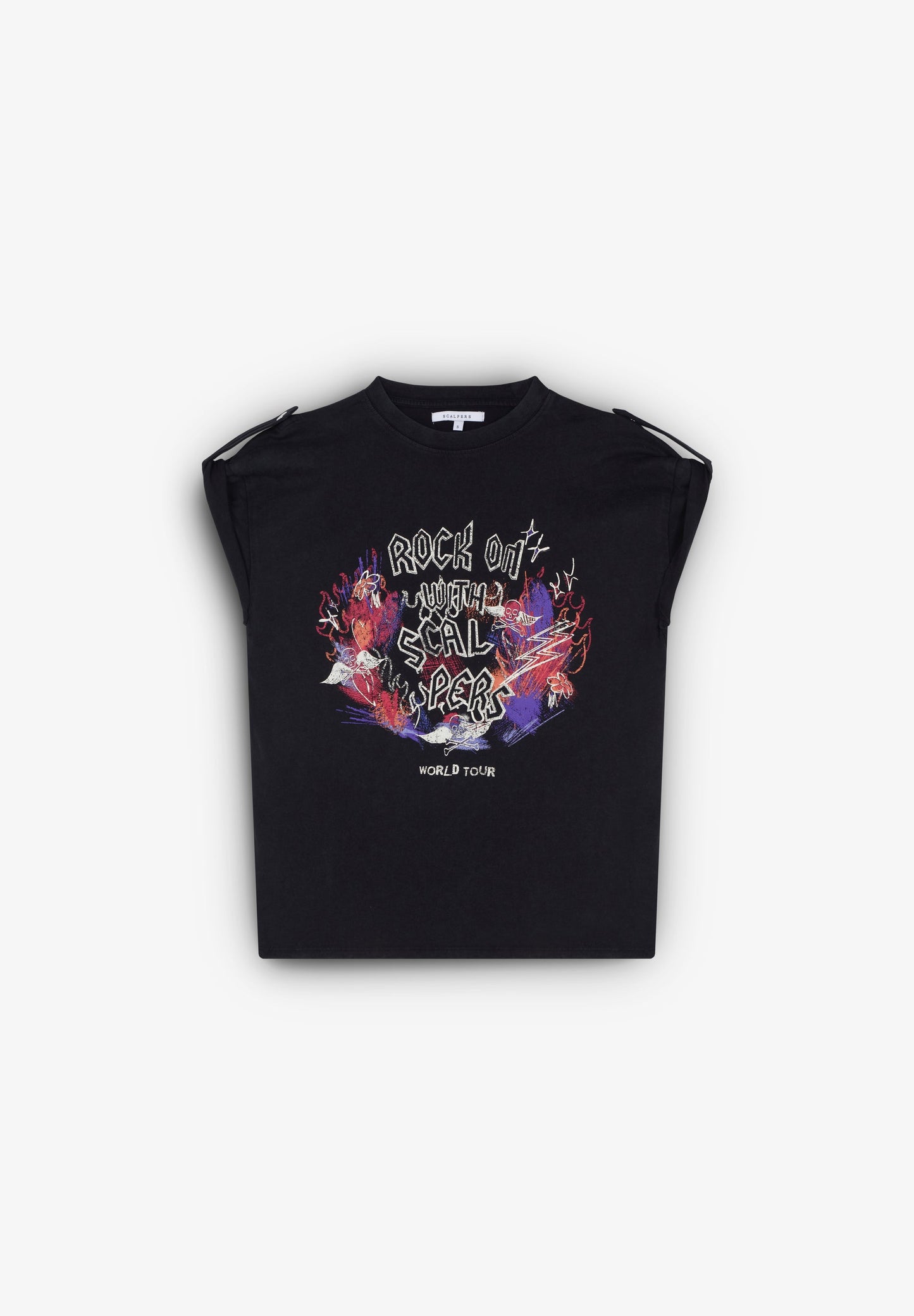 CAMISETA ROCK PRINT FRONTAL