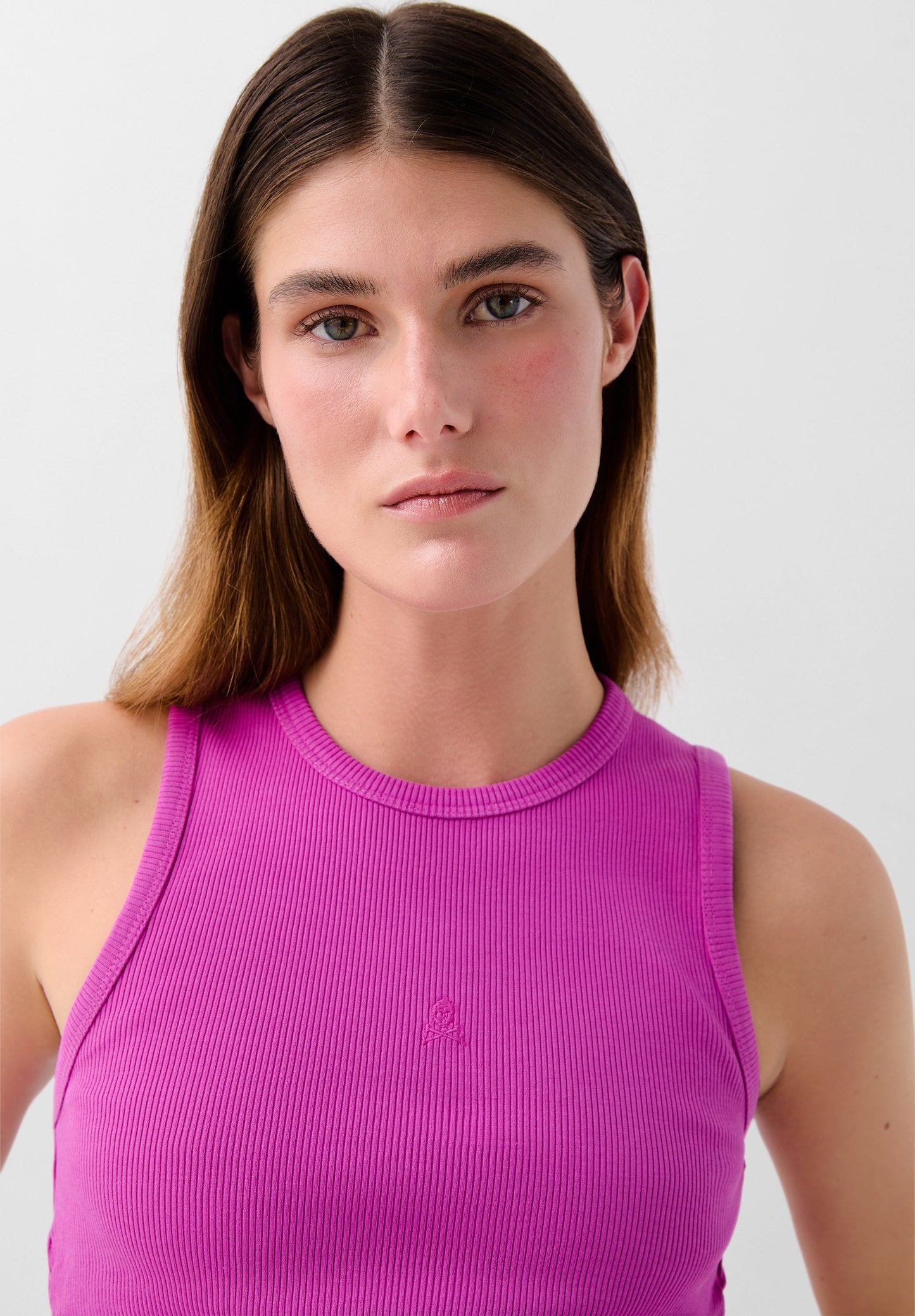 TANK TOP FRUNCES LATERALES