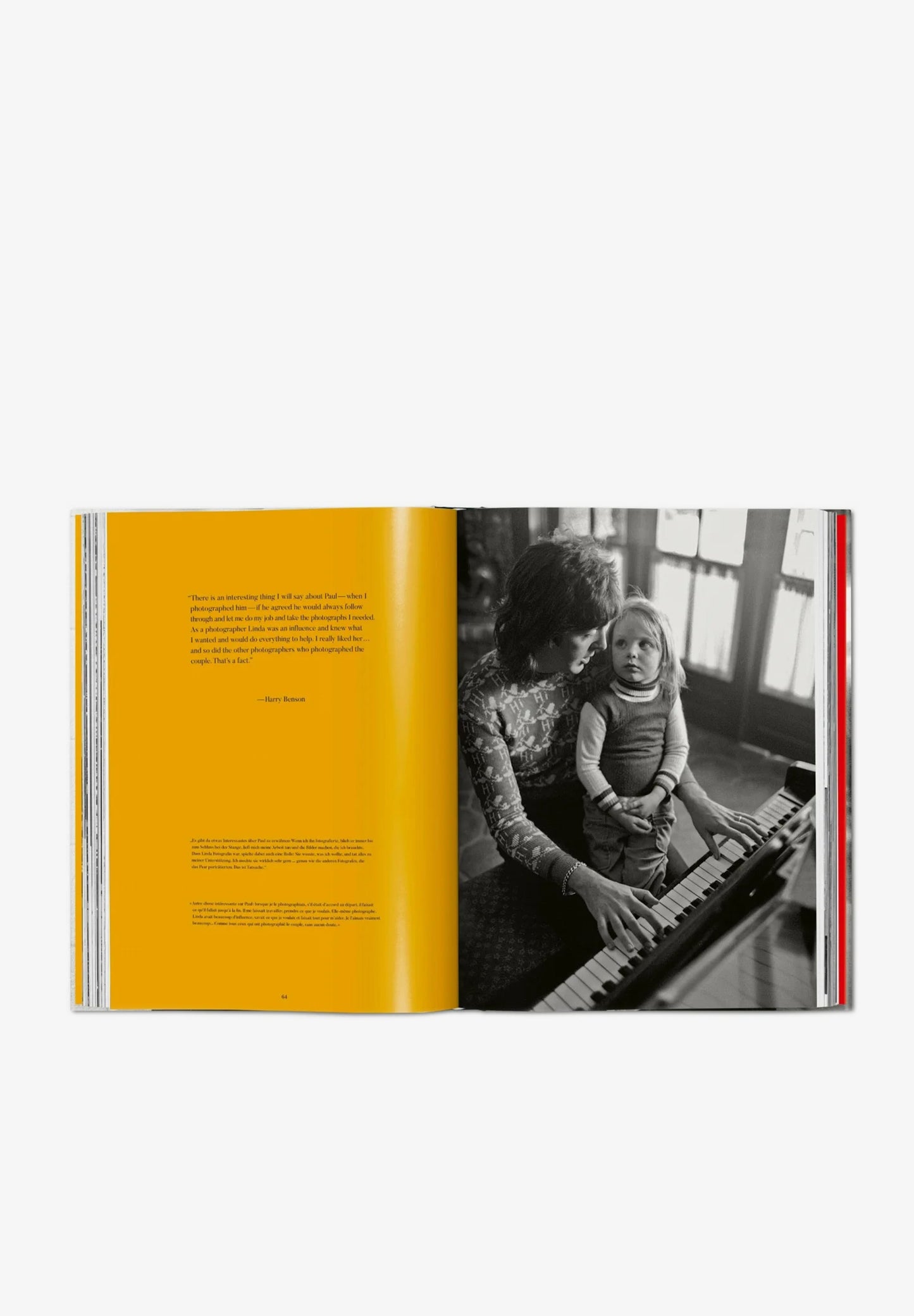 TASCHEN | LIBRO HARRY BENSON. PAUL