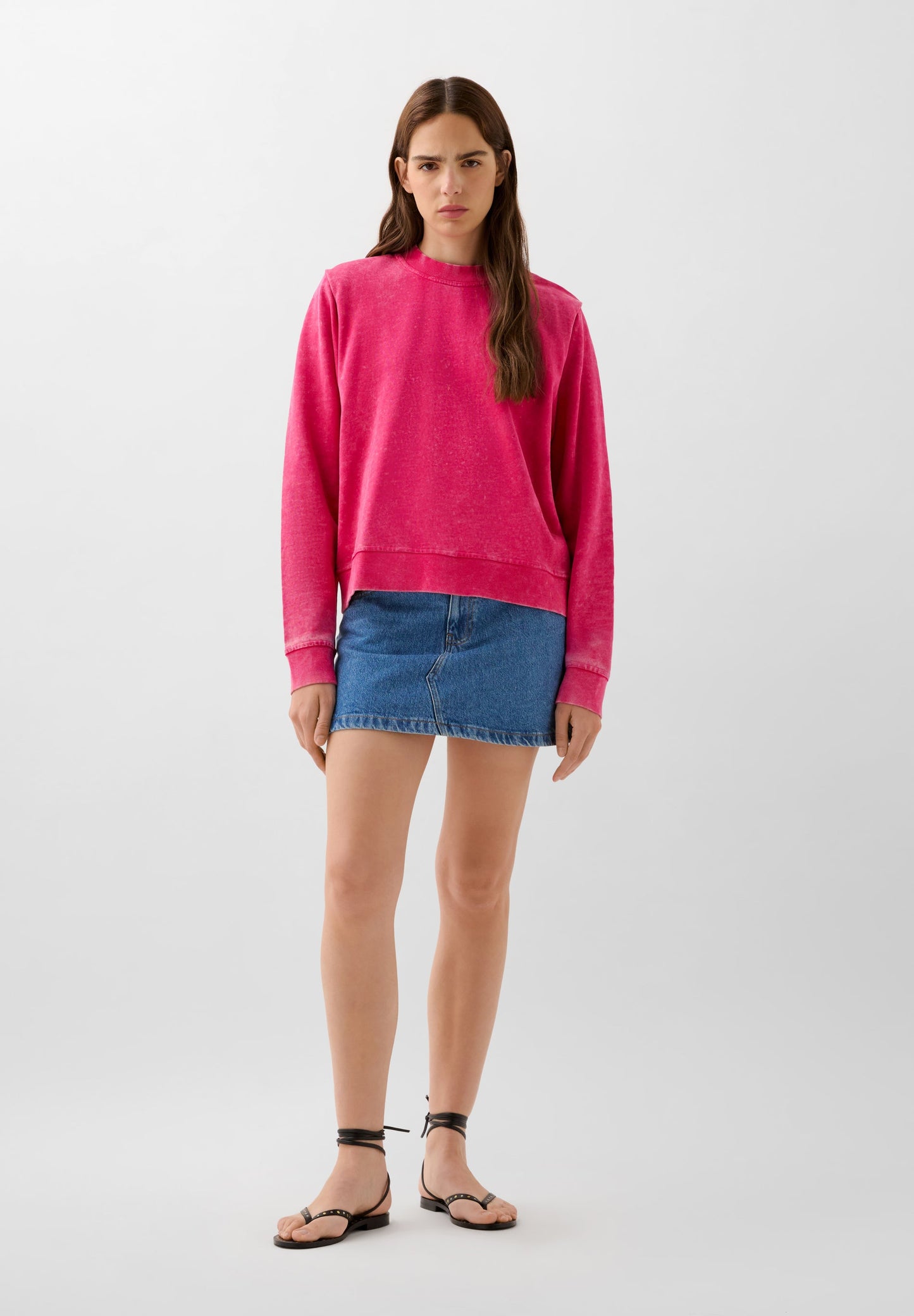 SUDADERA STRASS CALAVERA