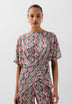 CAMISETA FLUIDA PRINT CRUZADO