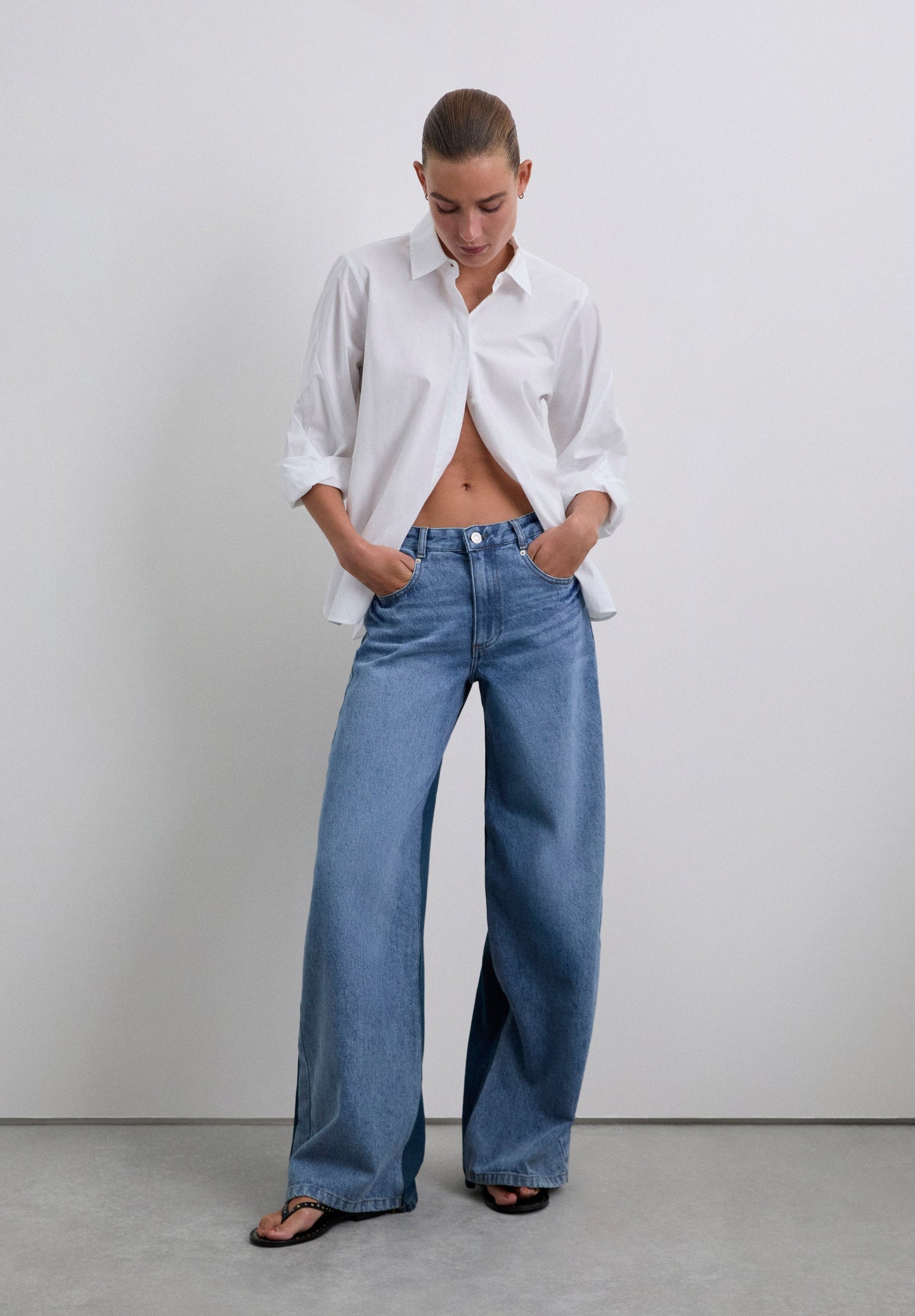 JEANS BICOLOR