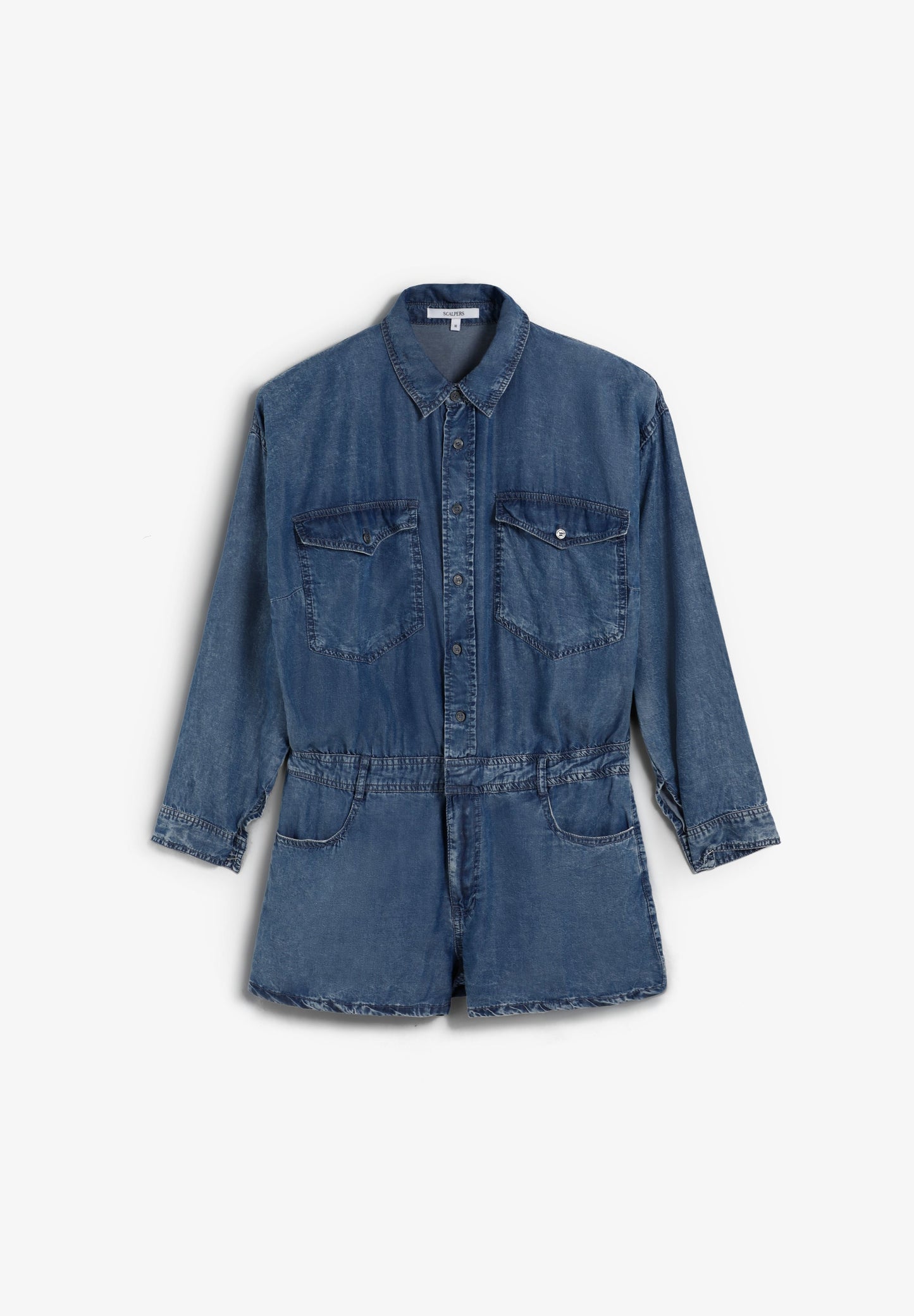 MONO CORTO EFECTO DENIM