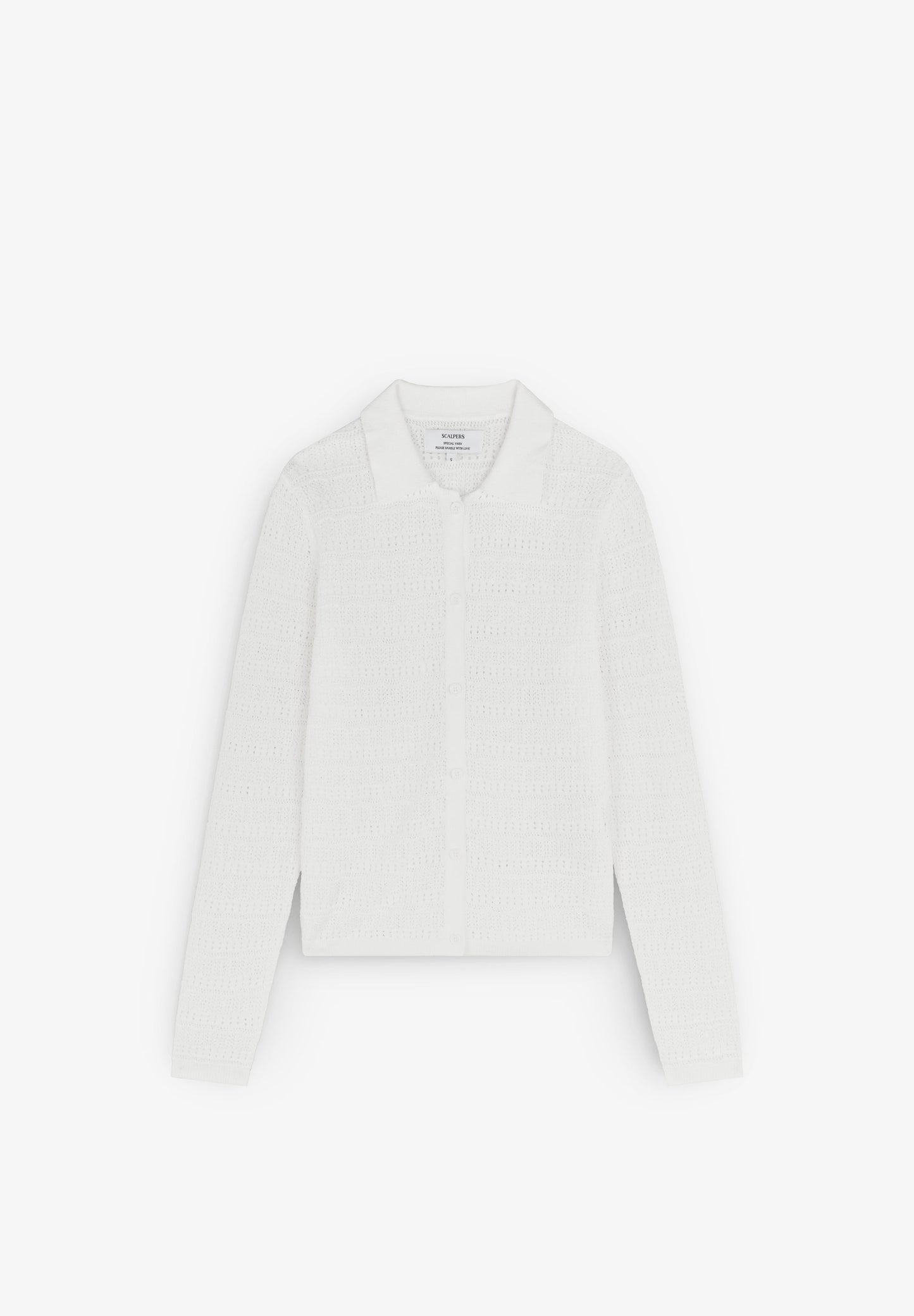 CARDIGAN CROCHET LINO