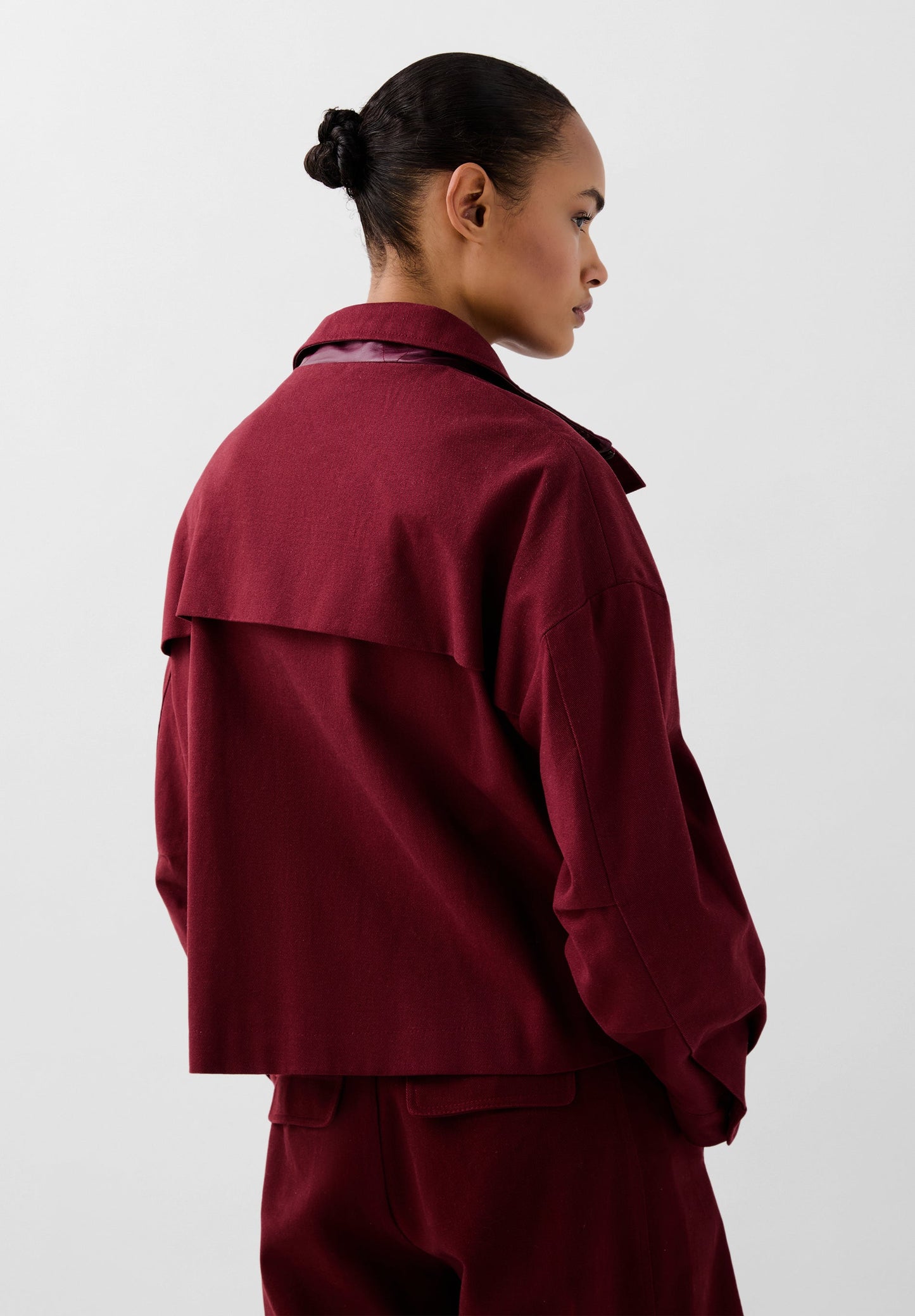 CAZADORA FLUIDA ALGODÓN